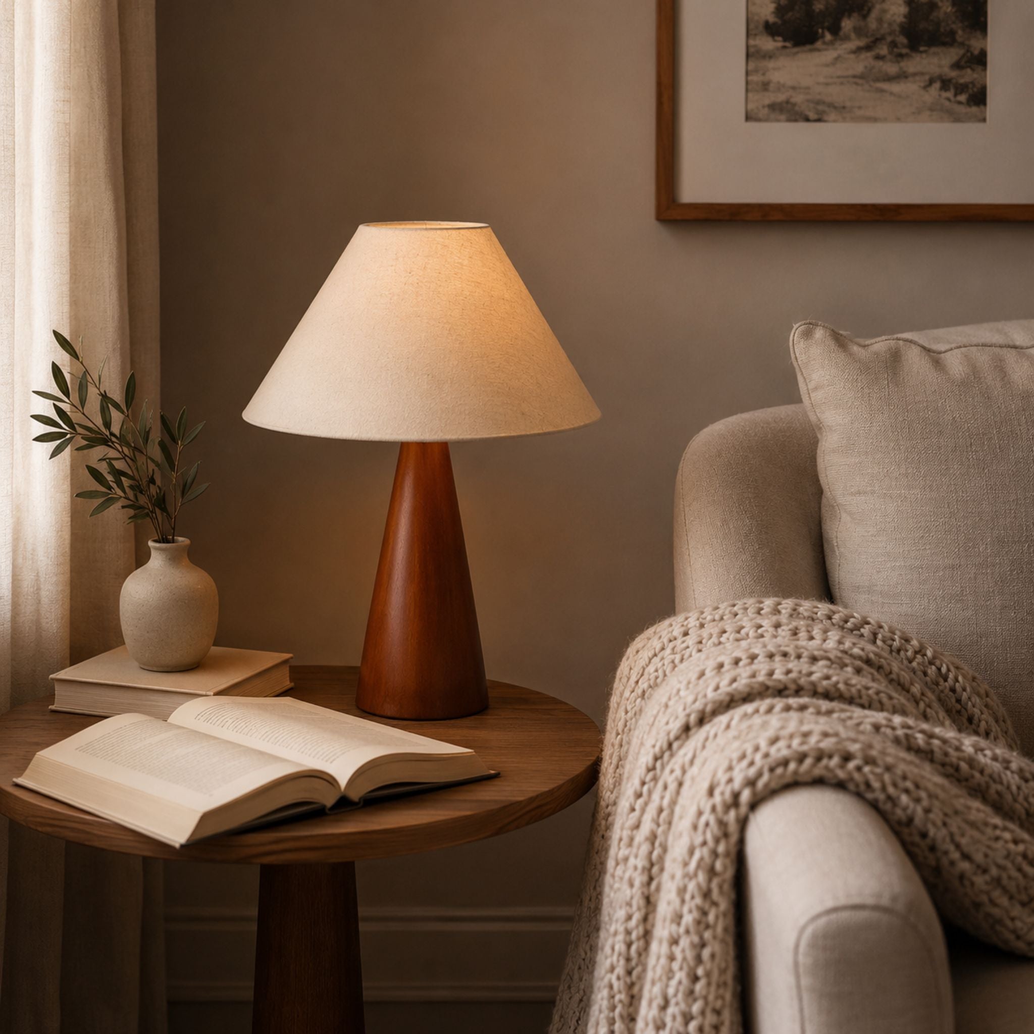 The Timber Glow Table Lamp