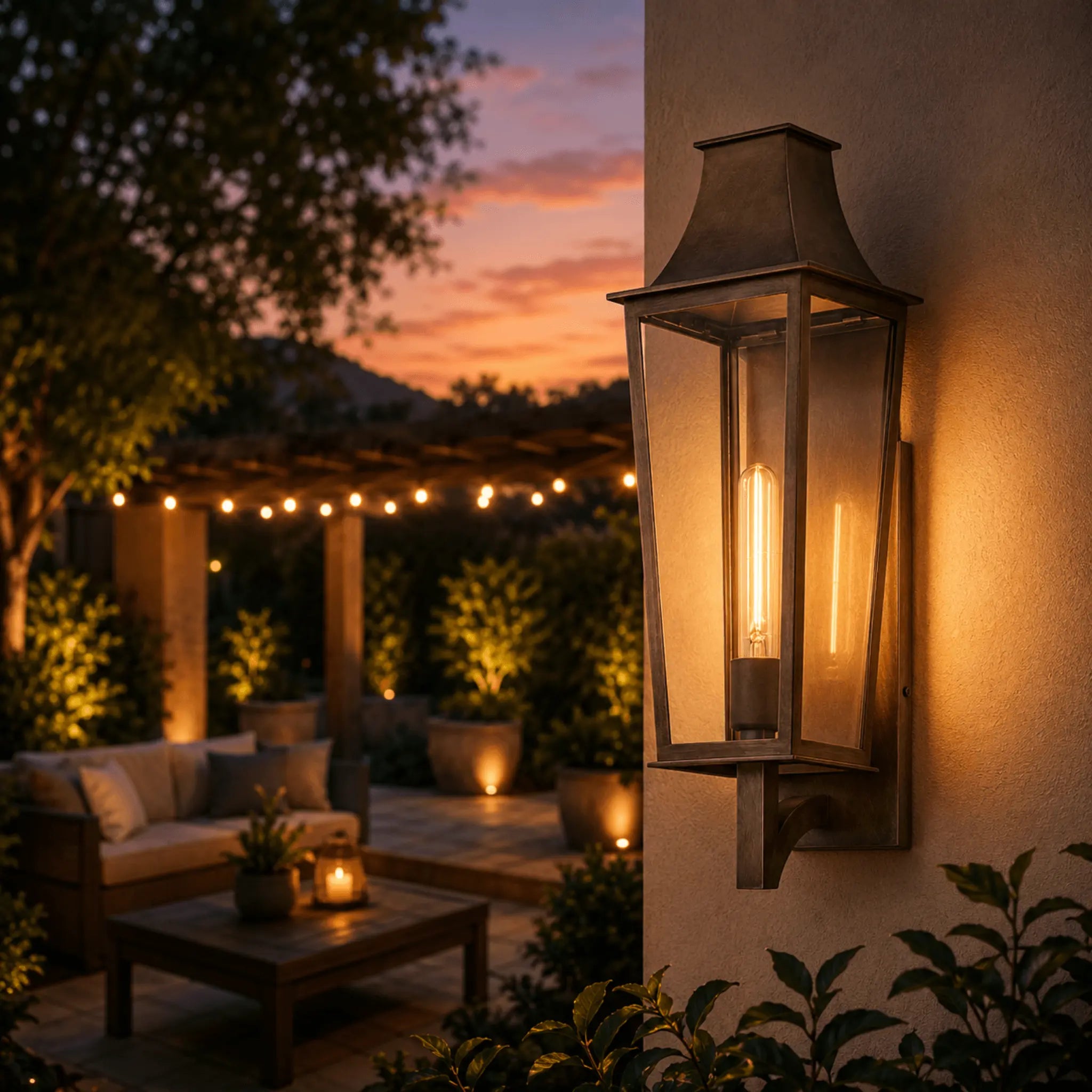 The Finished Entry Outdoor Wall Light
