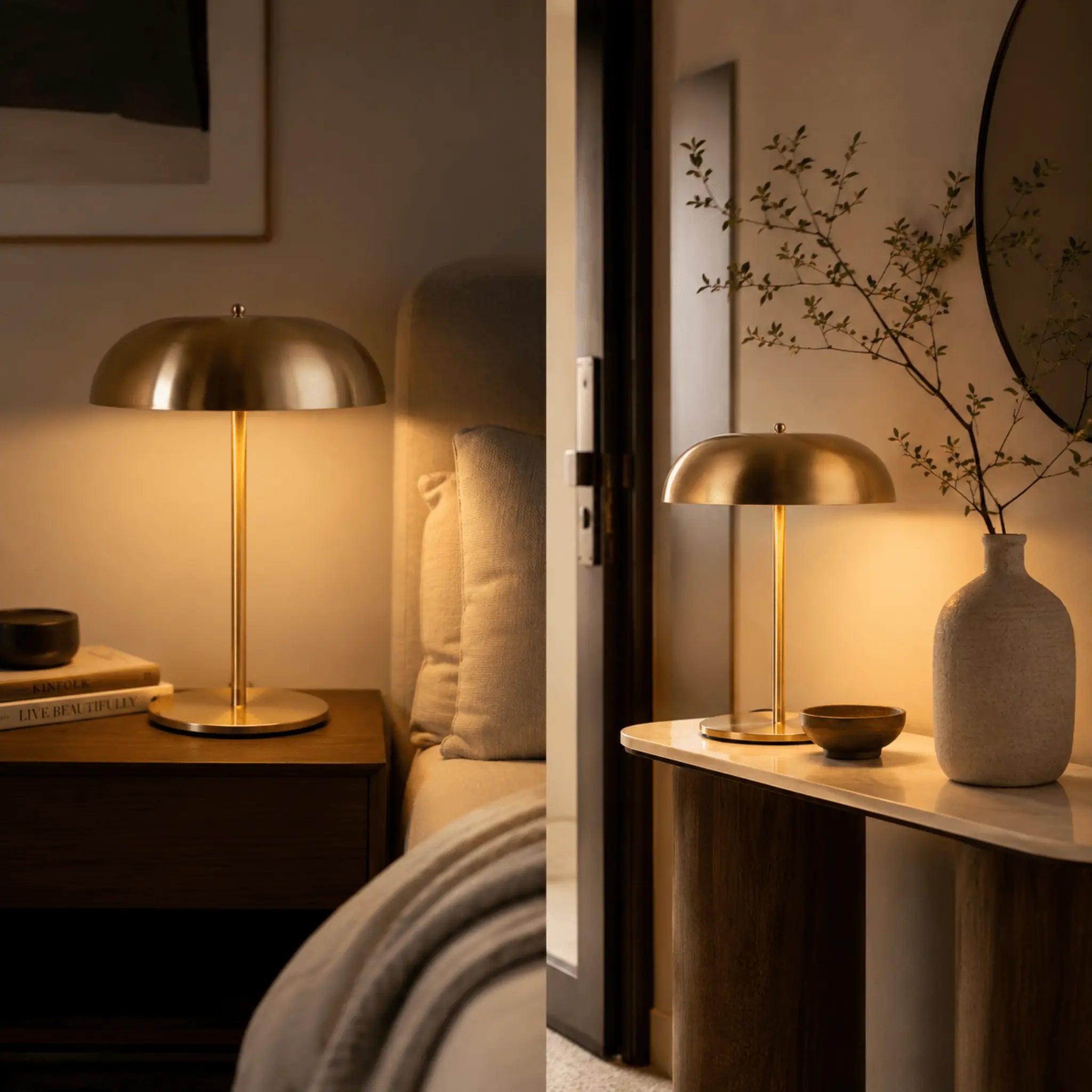 The Warm Glow Sculptural Lamp