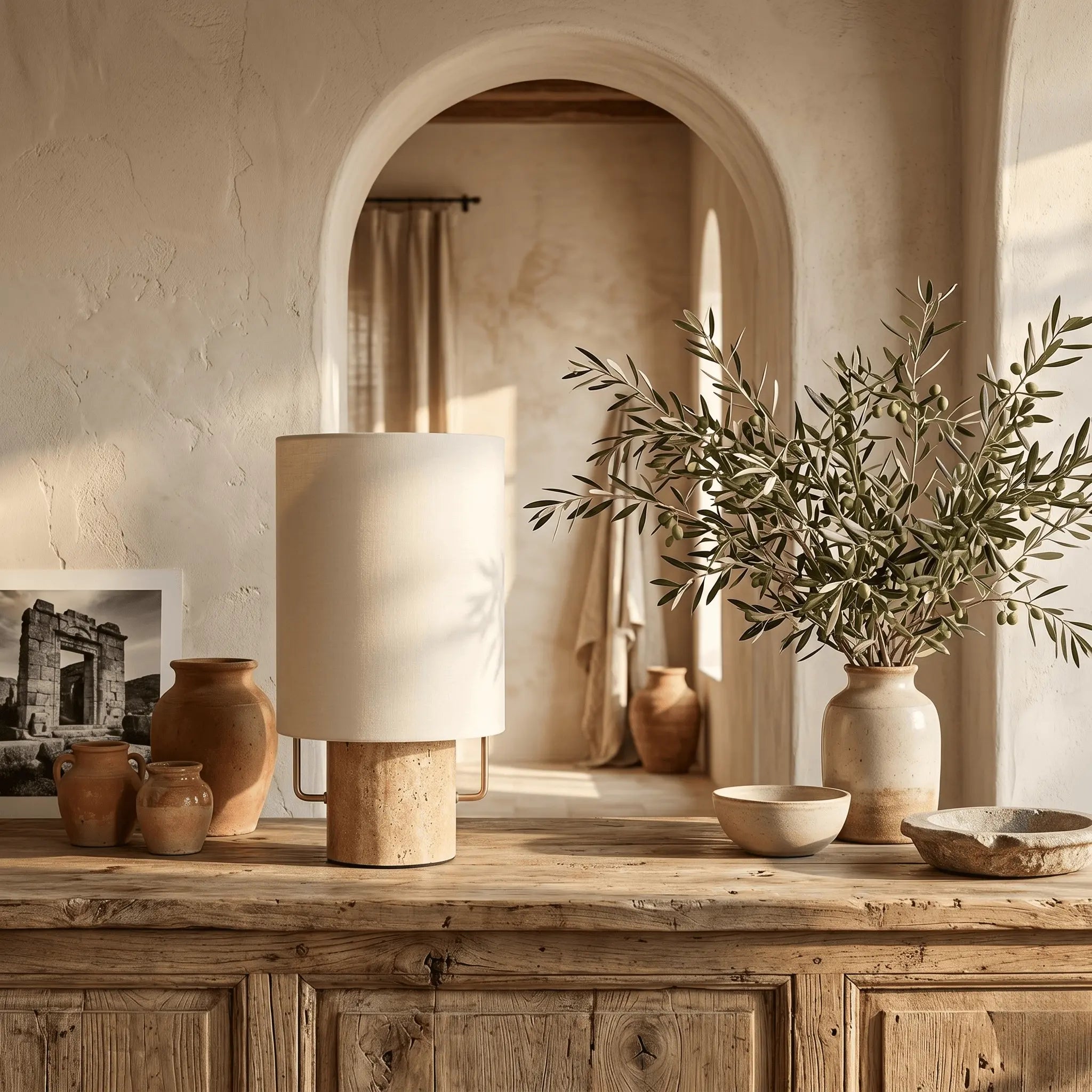 The Quiet Stone Table Lamp