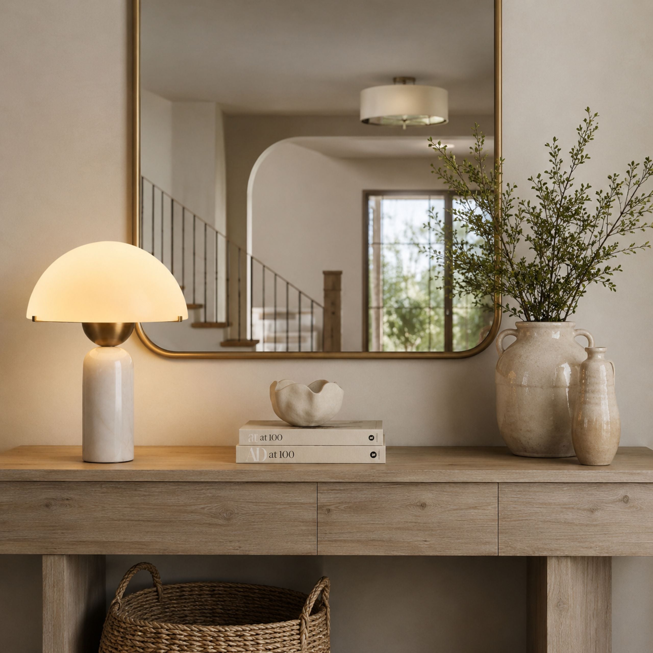 The Marble Muse Table Lamp