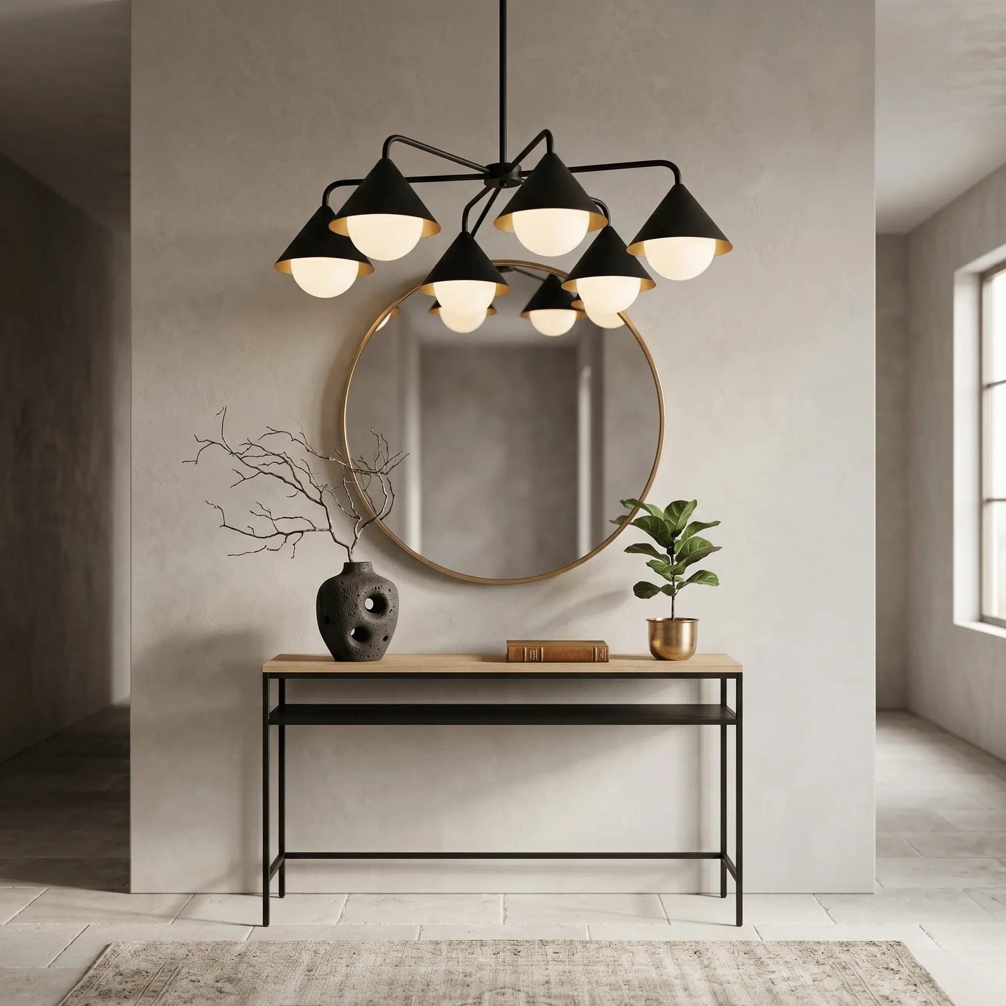The Finished Room Chandelier