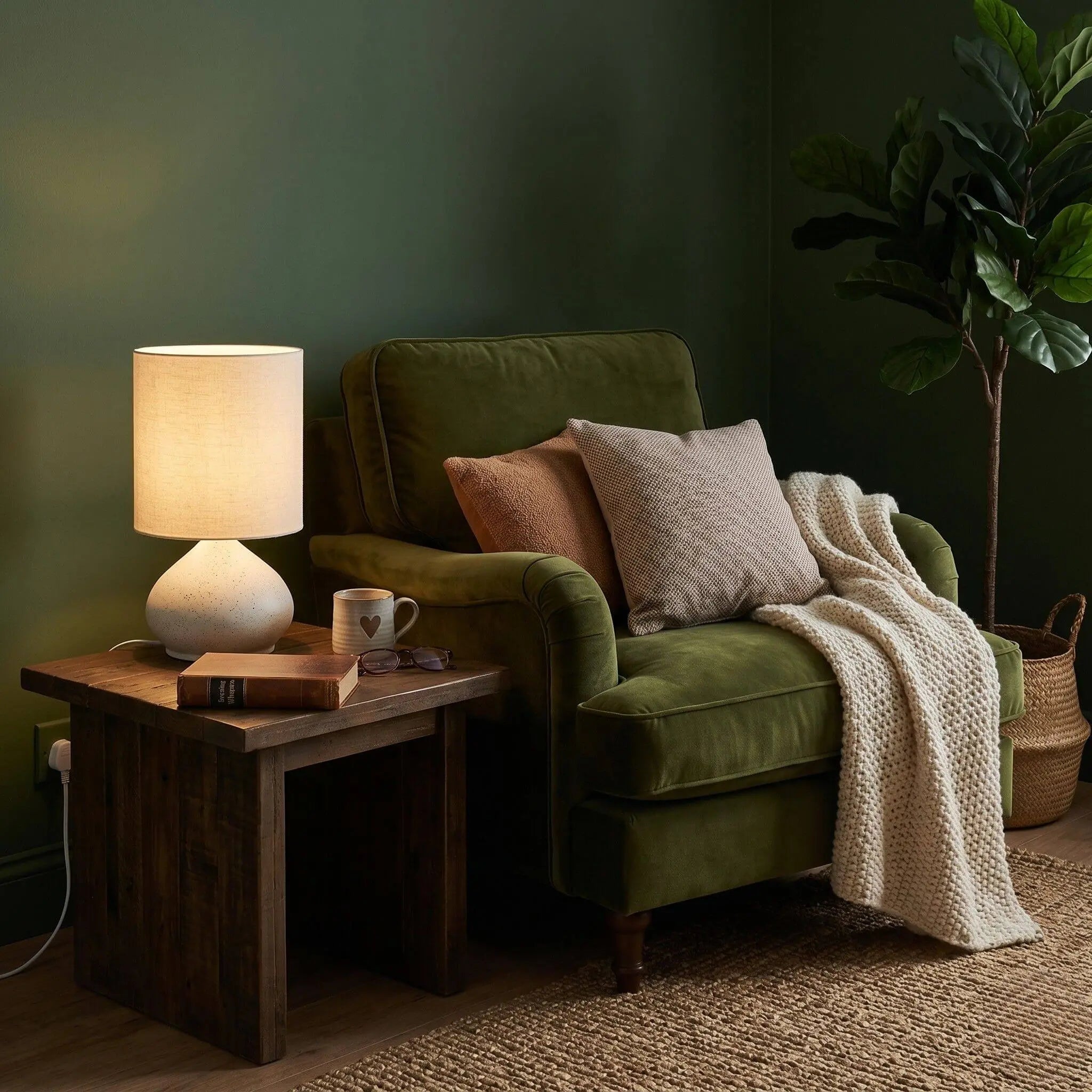 The Quiet Glow Ceramic Lamp