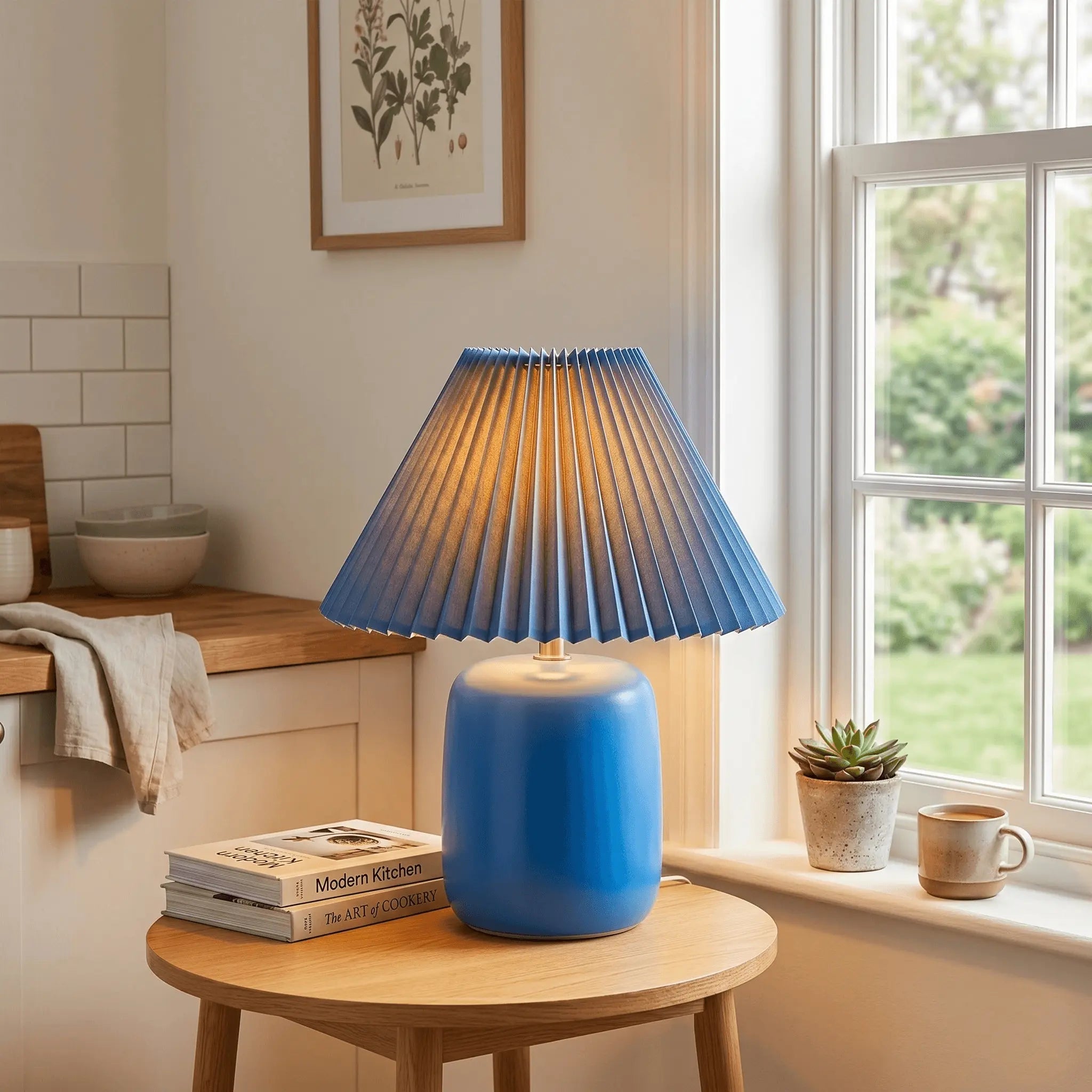 The Cerulean Ceramic Table Lamp