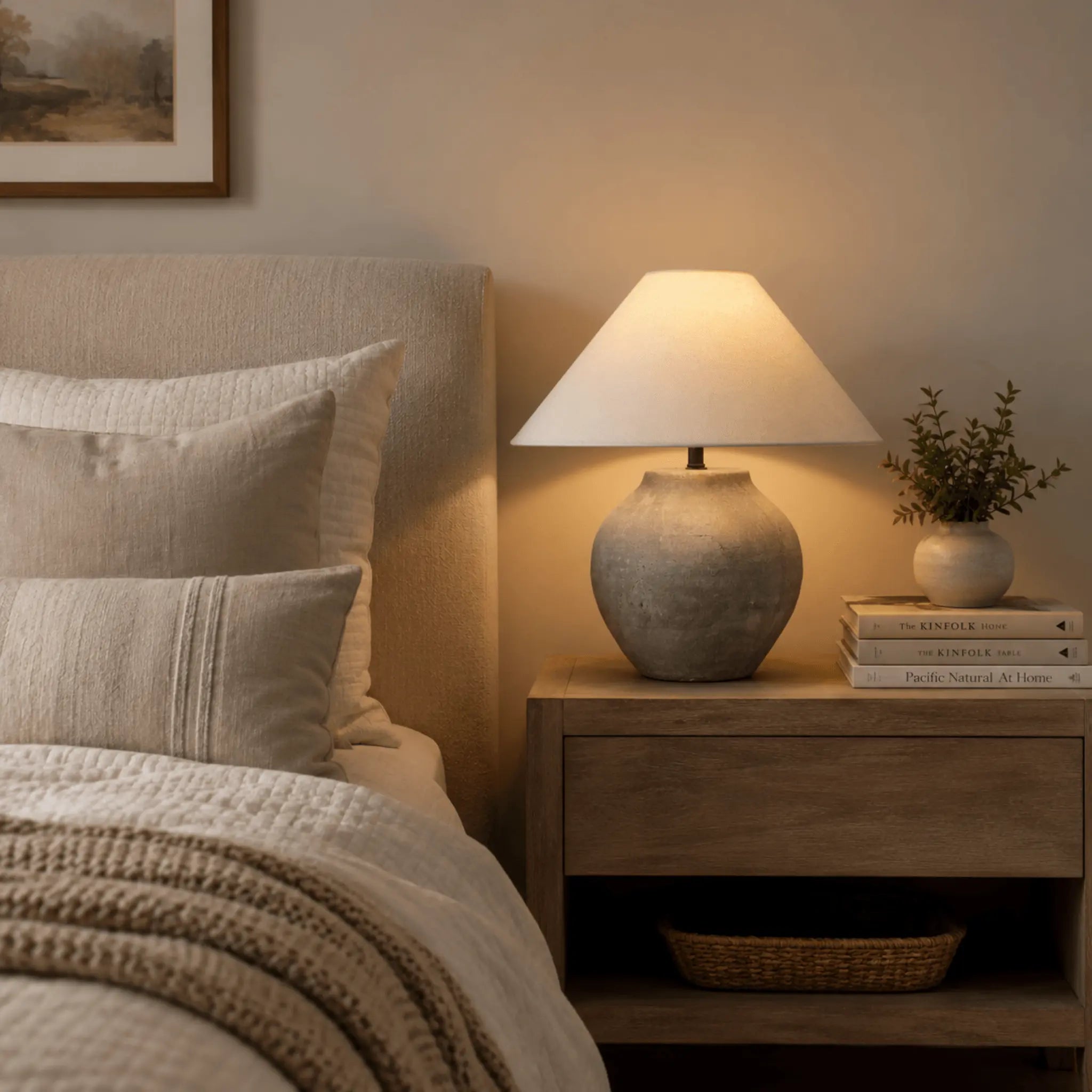 The Quiet Stoneware Lamp