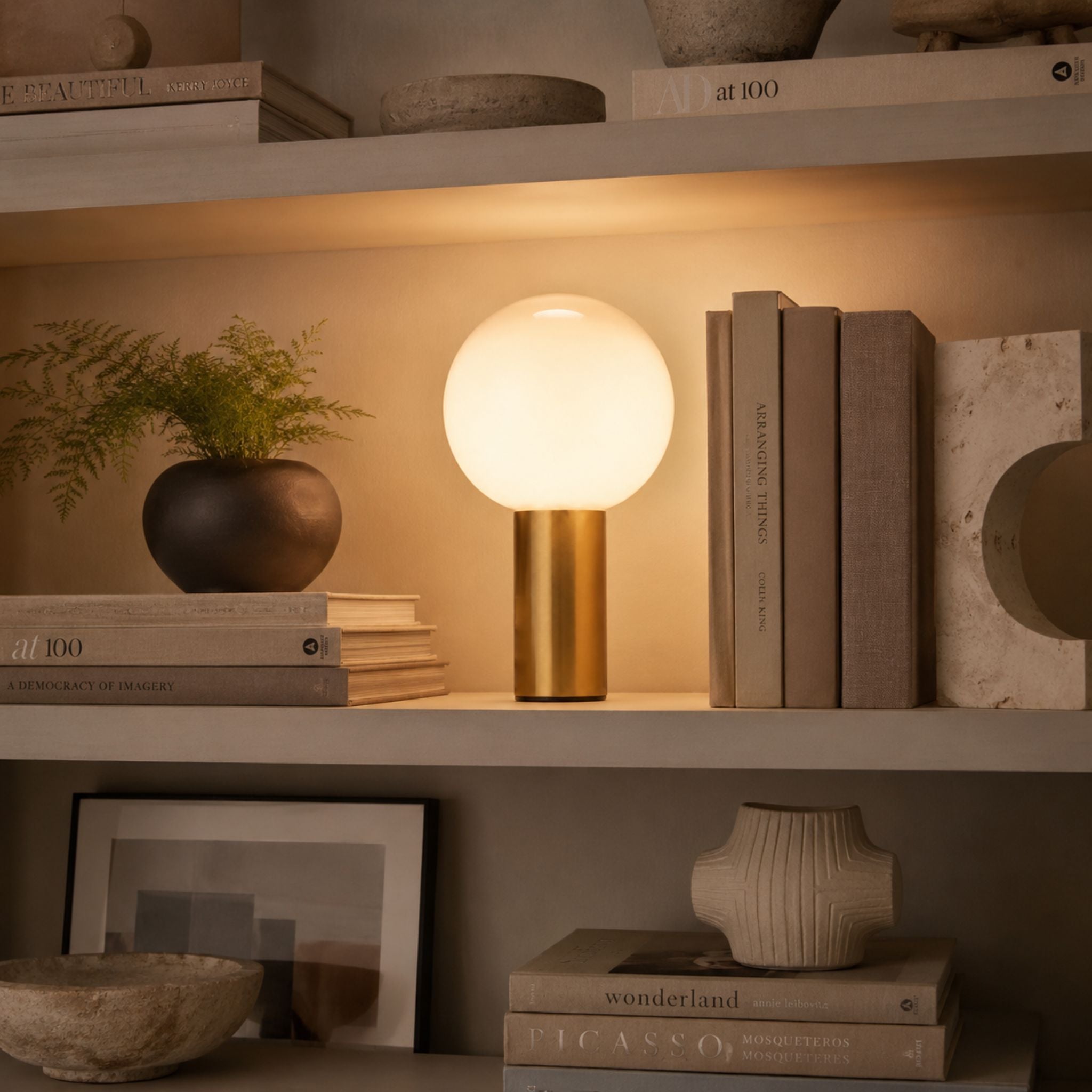 The Opal Glow Table Lamp
