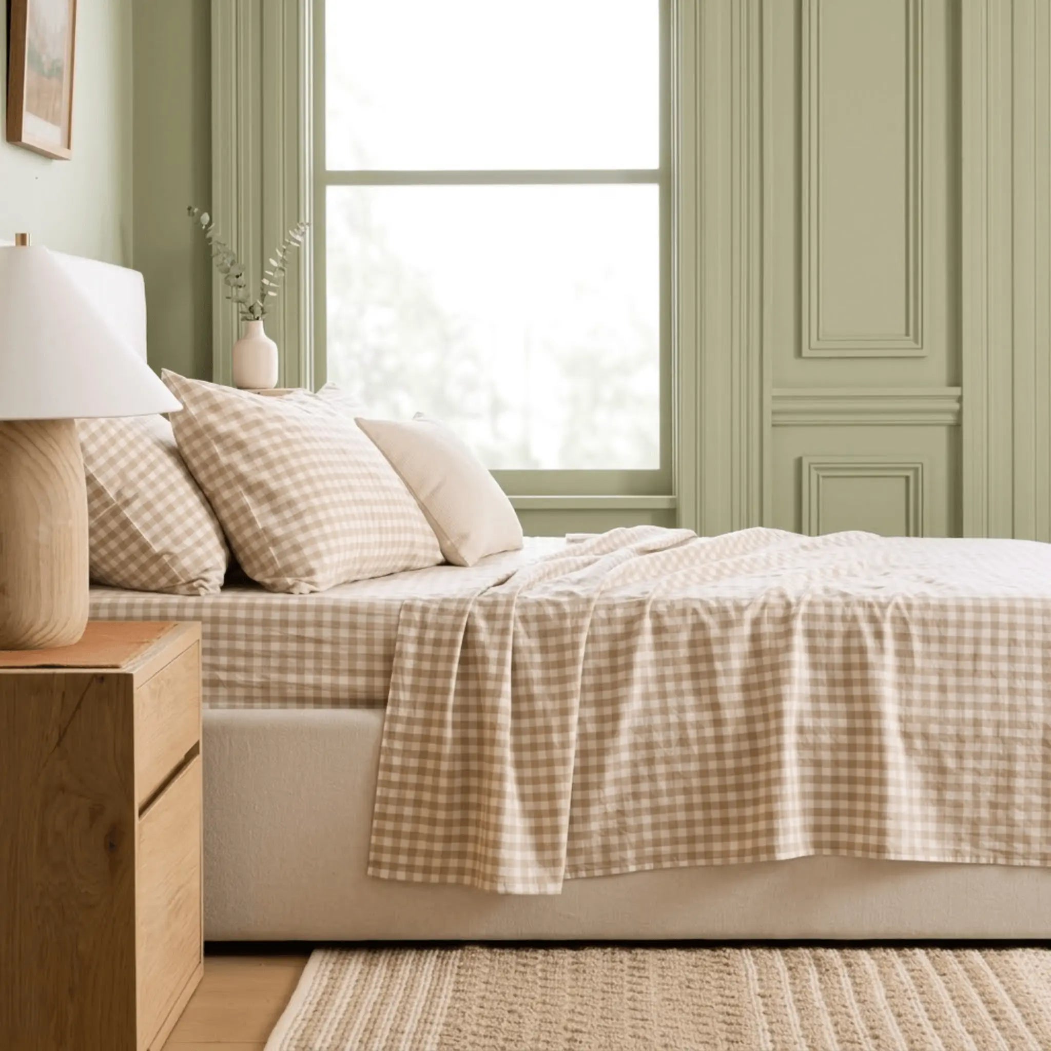 The Hotel Percale Cotton Sheet Set