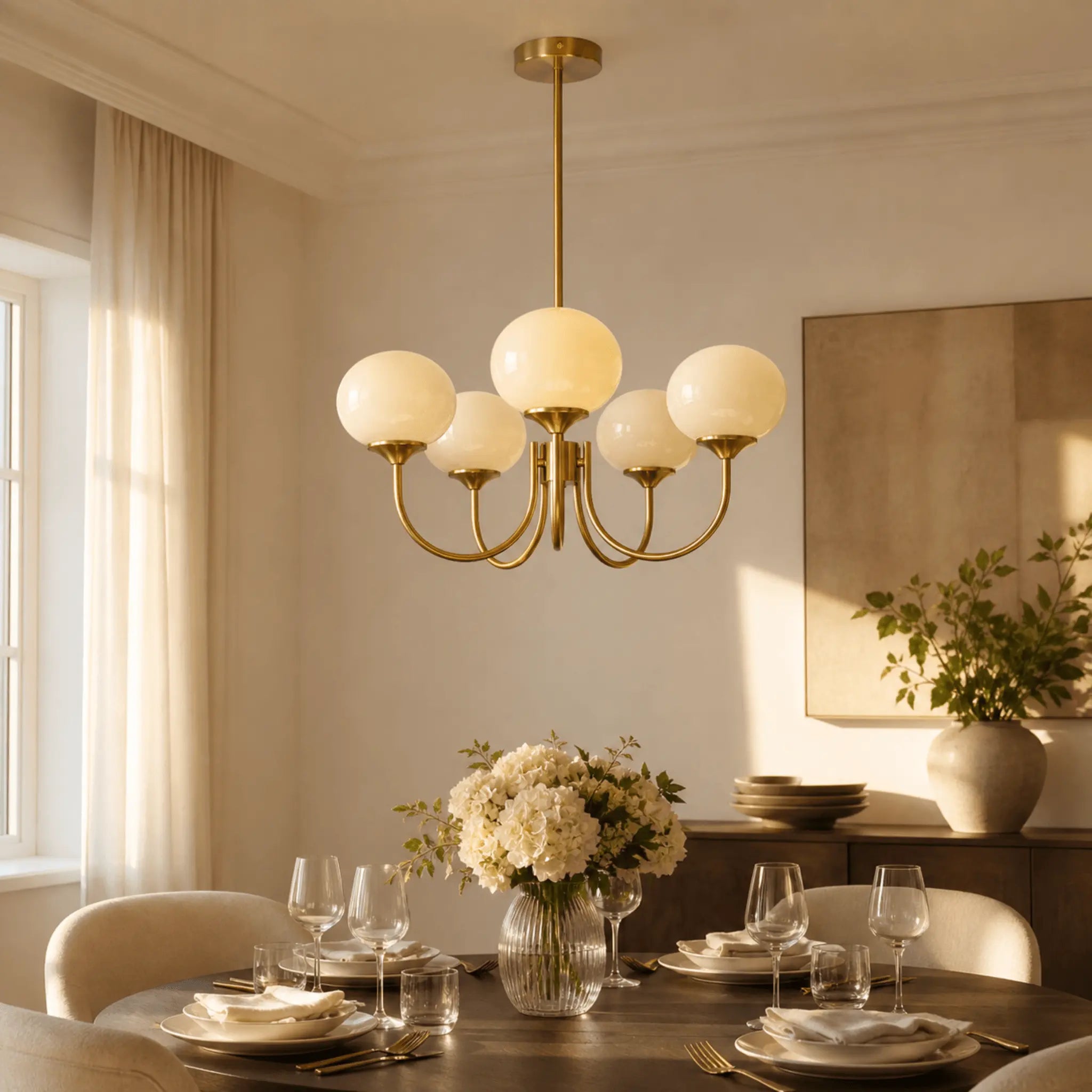 The Cloud Glass Chandelier
