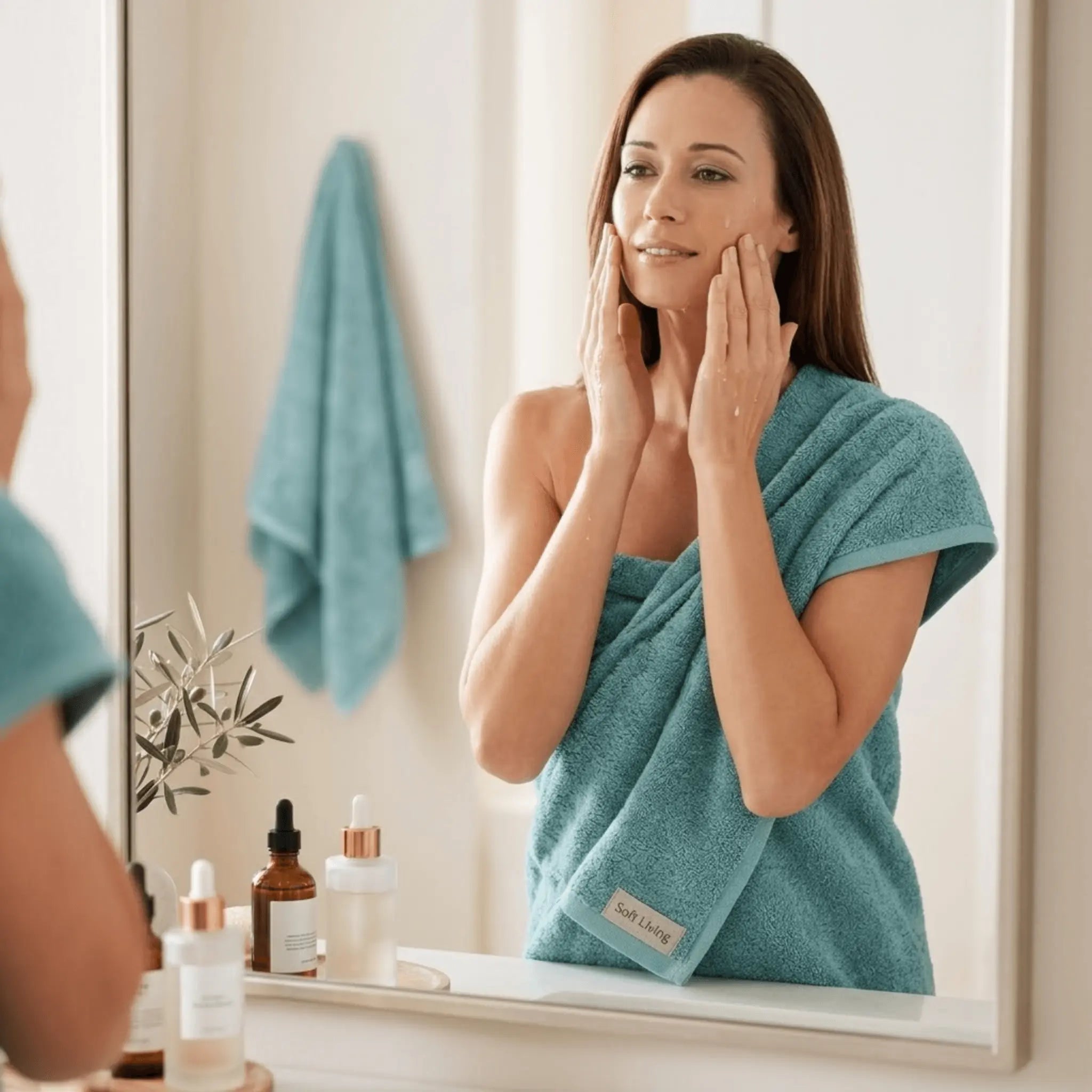The Everyday Cotton Hair Towel