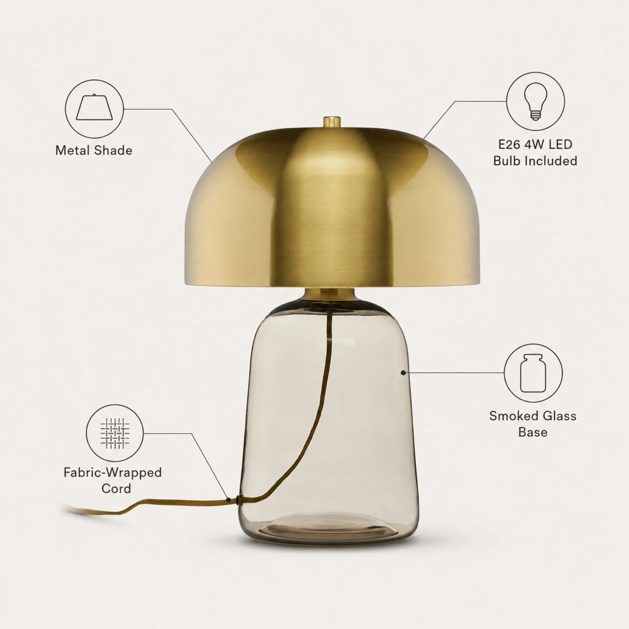 The Evening Glow Mushroom Lamp