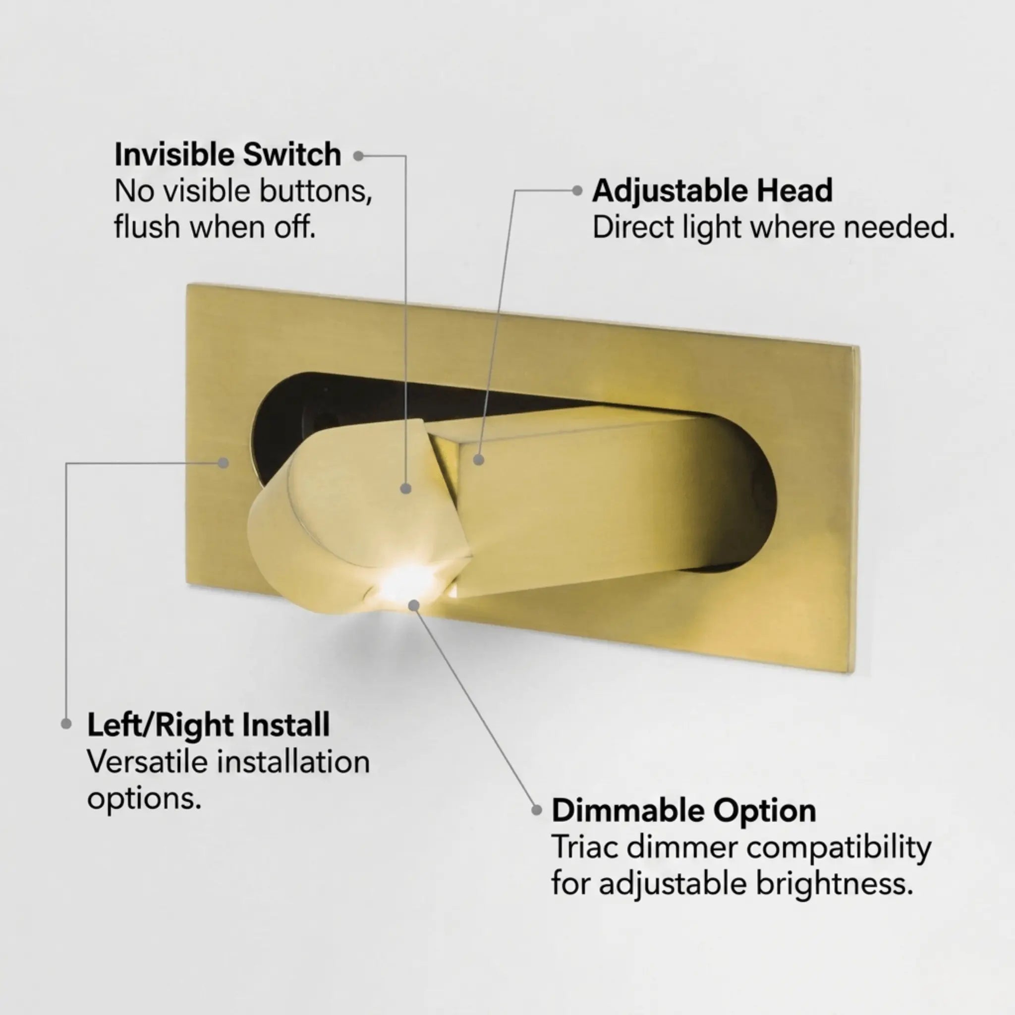 The Quiet Bedside Reading Light