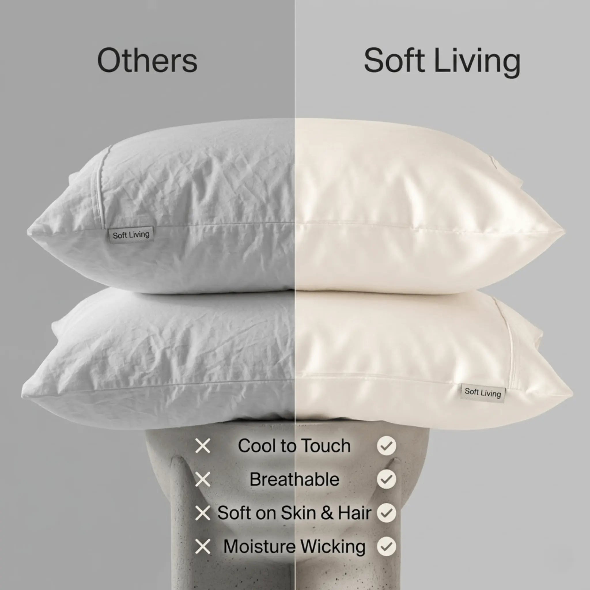 The Breathable Bamboo Pillowcase Set