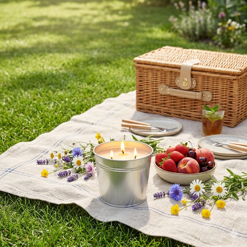 La Bougie de Jardin — Les soirs d'été en une seule flamme