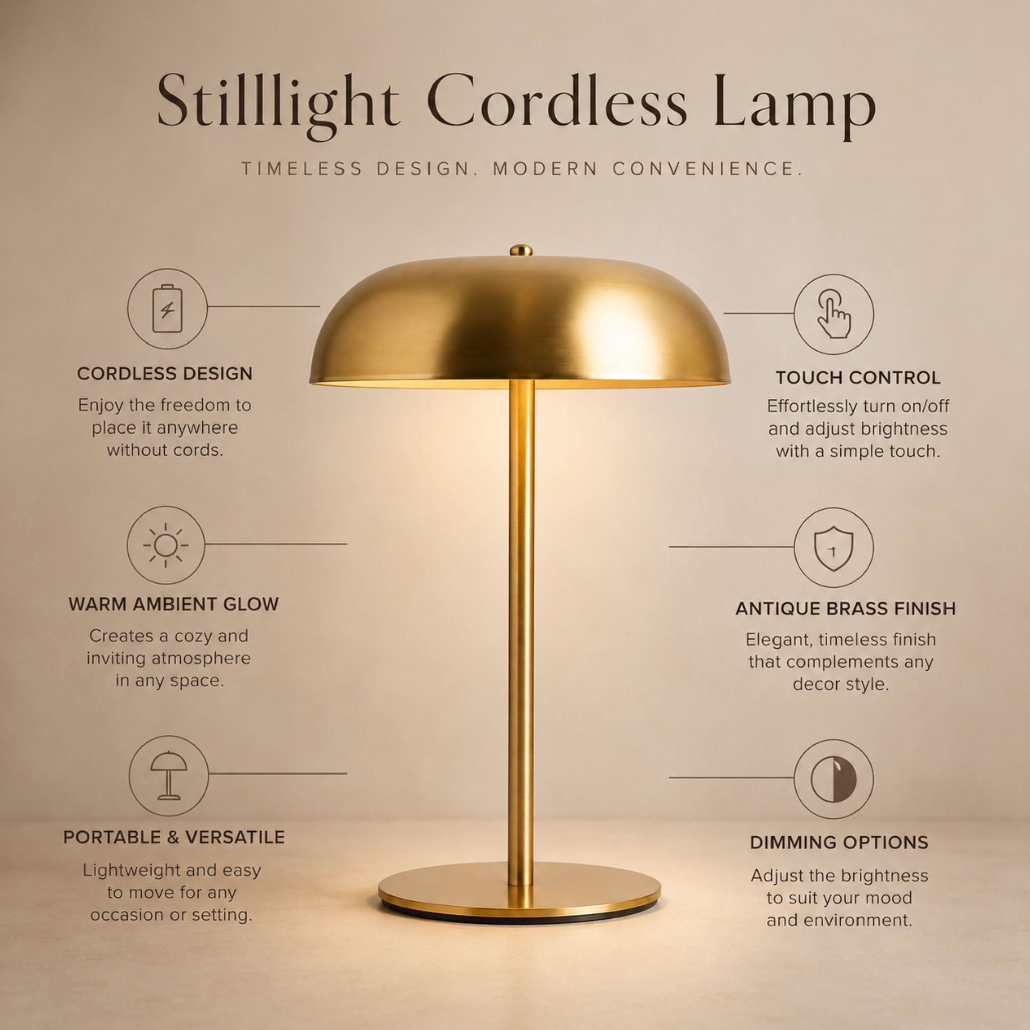 The Stilllight Cordless Lamp