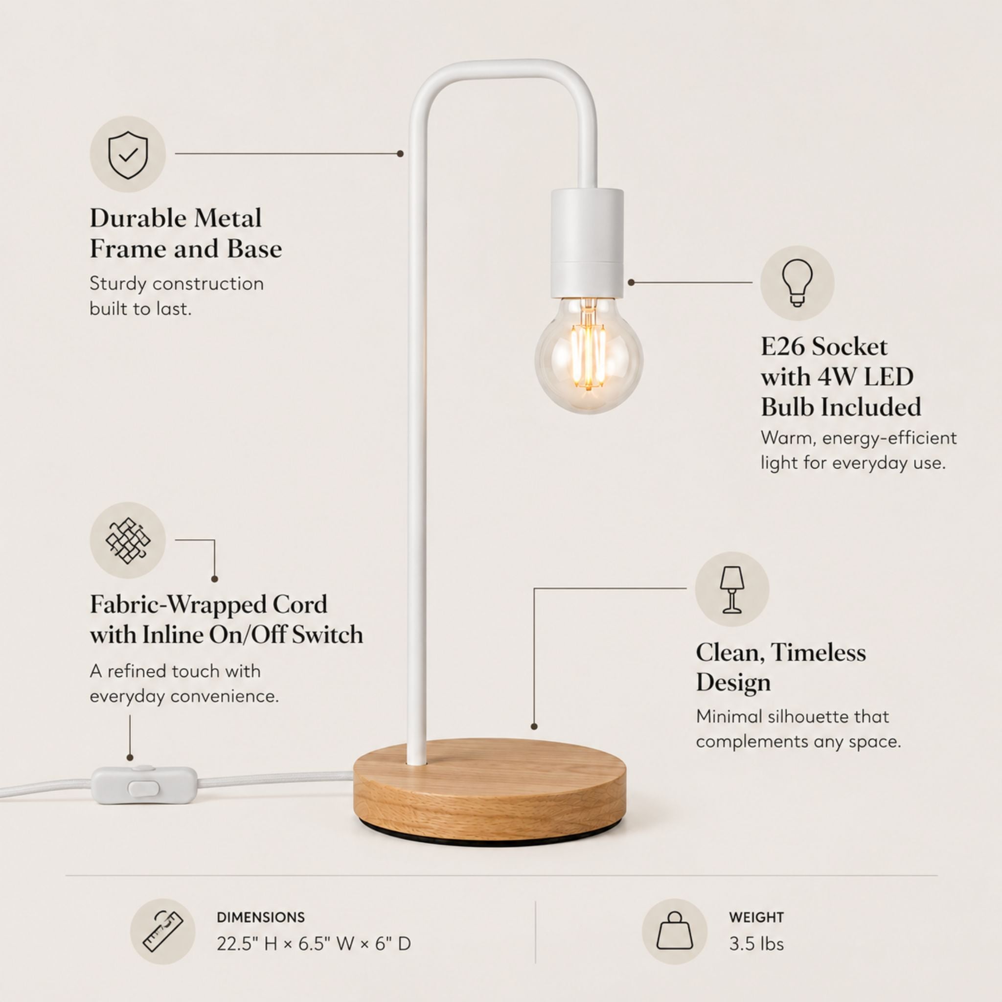 The Warm Glow Table Lamp