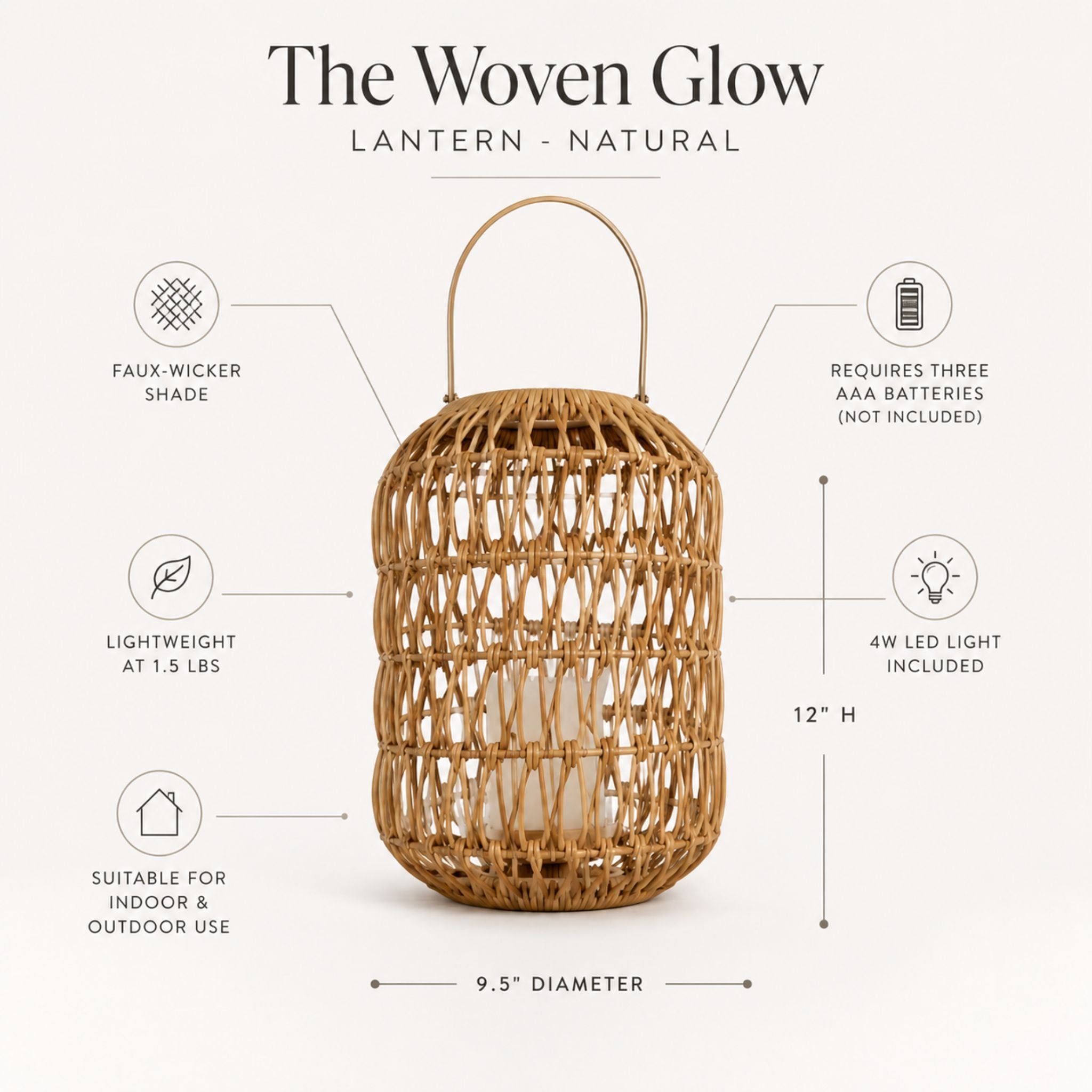 The Woven Glow Lantern