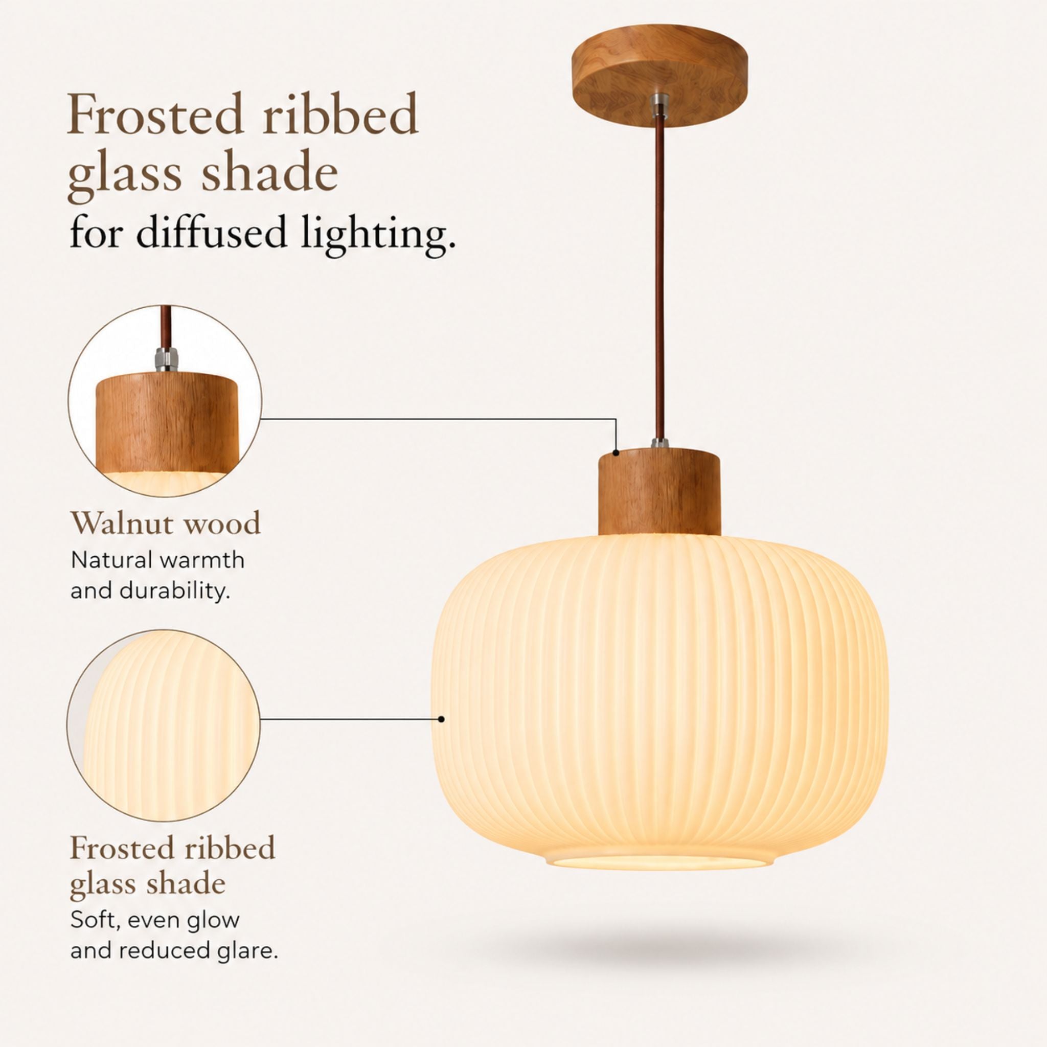 The Warm Glow Pendant Lamp