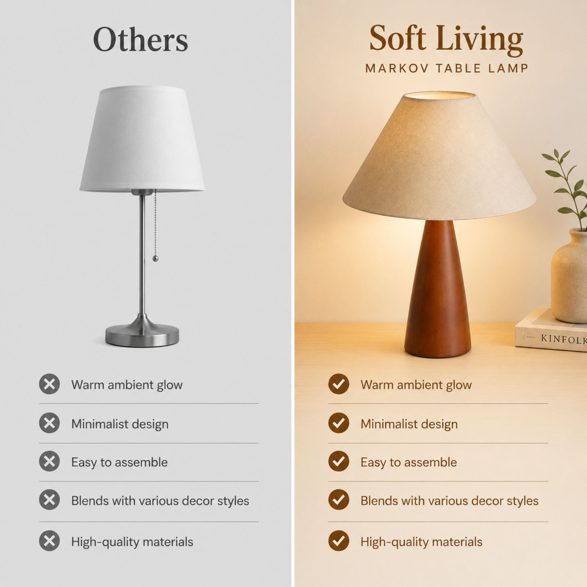 The Timber Glow Table Lamp