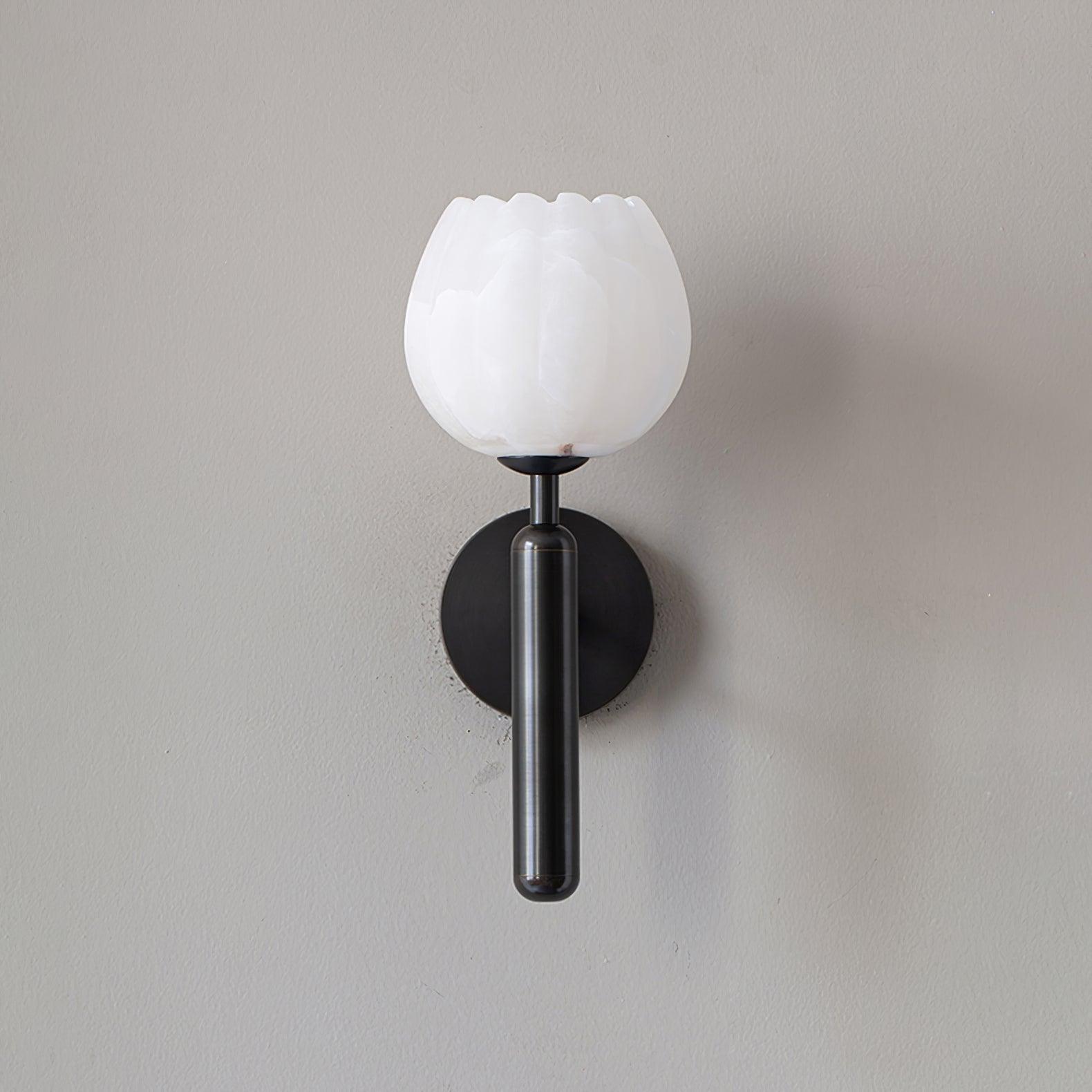 The Alabaster Bloom Wall Light
