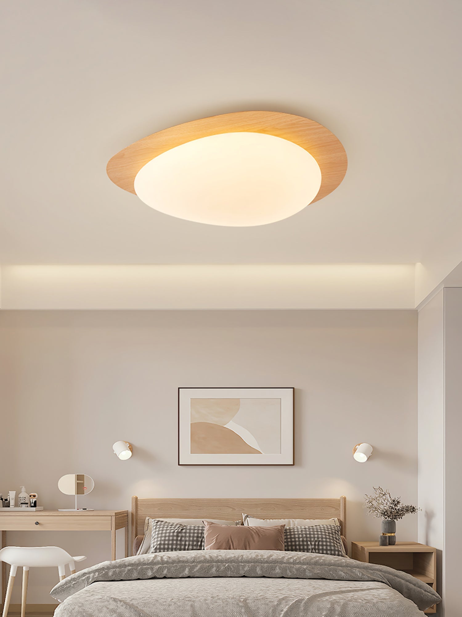 The Soft Pebble Ceiling Light