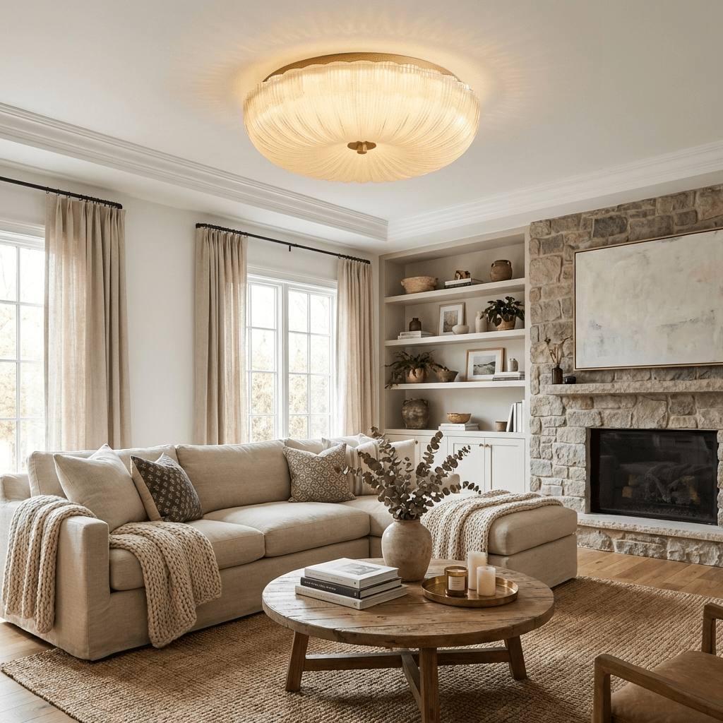 The Starry Ripple Ceiling Light