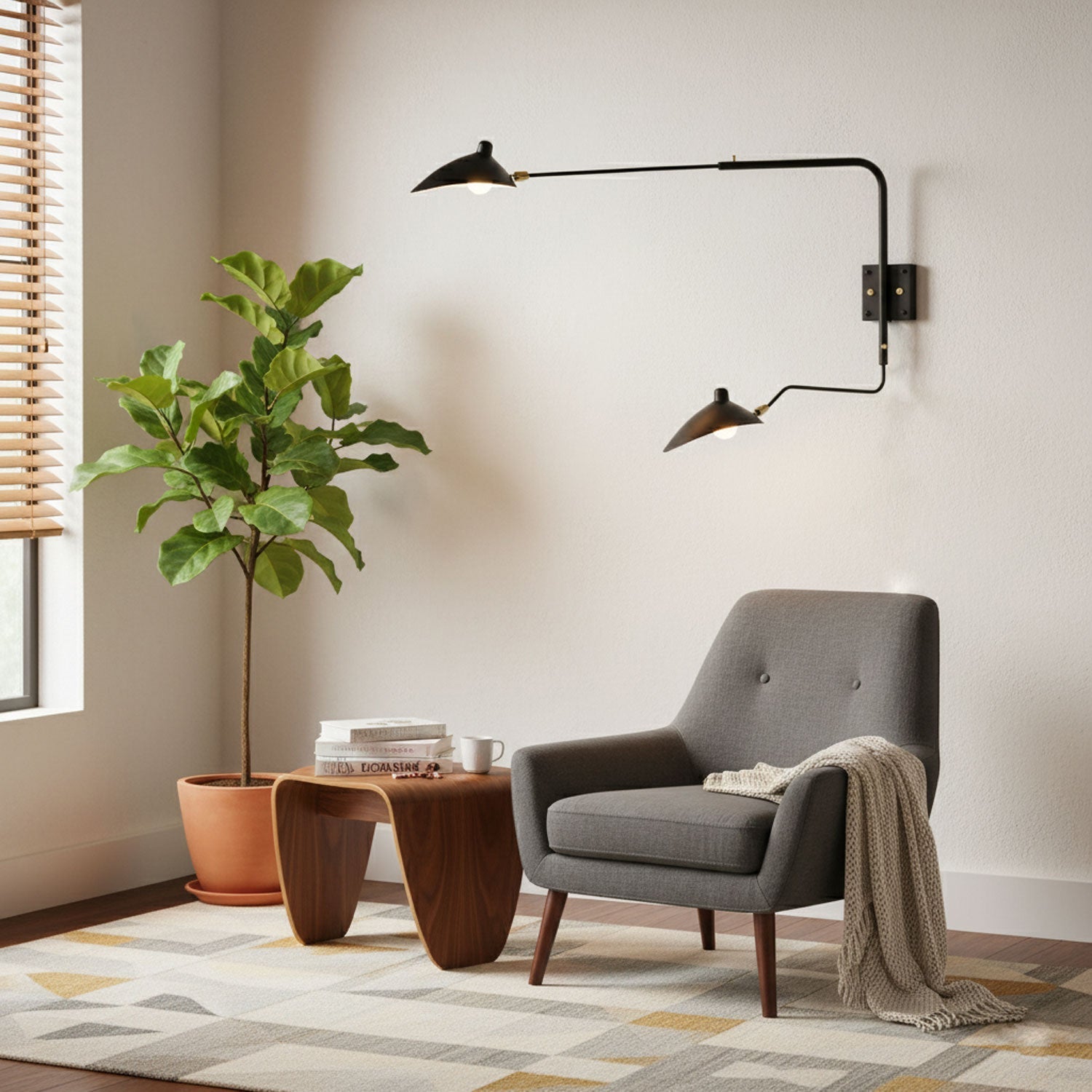 The Sculptural Reach Wall Sconce