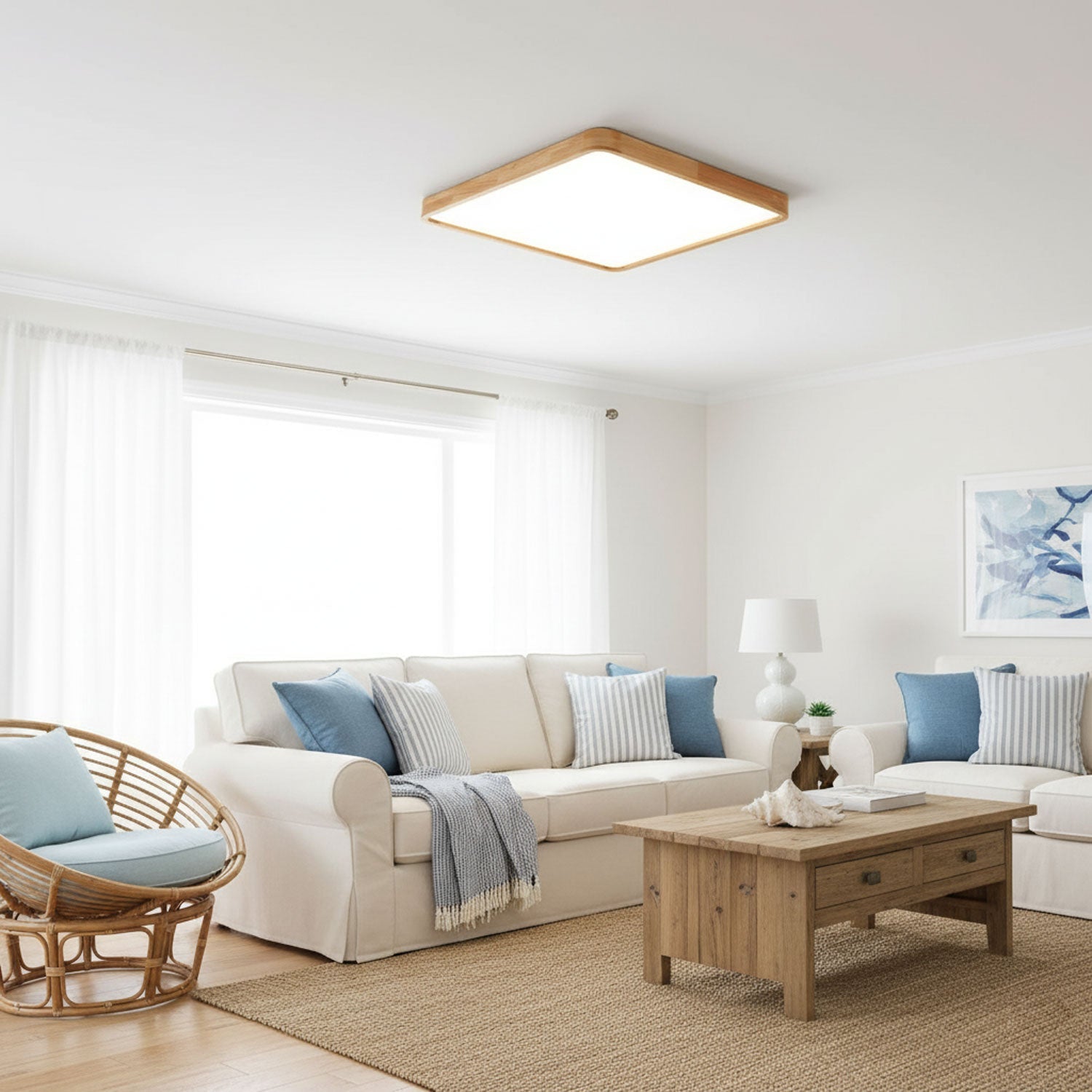 The Warm Geometry Ceiling Light