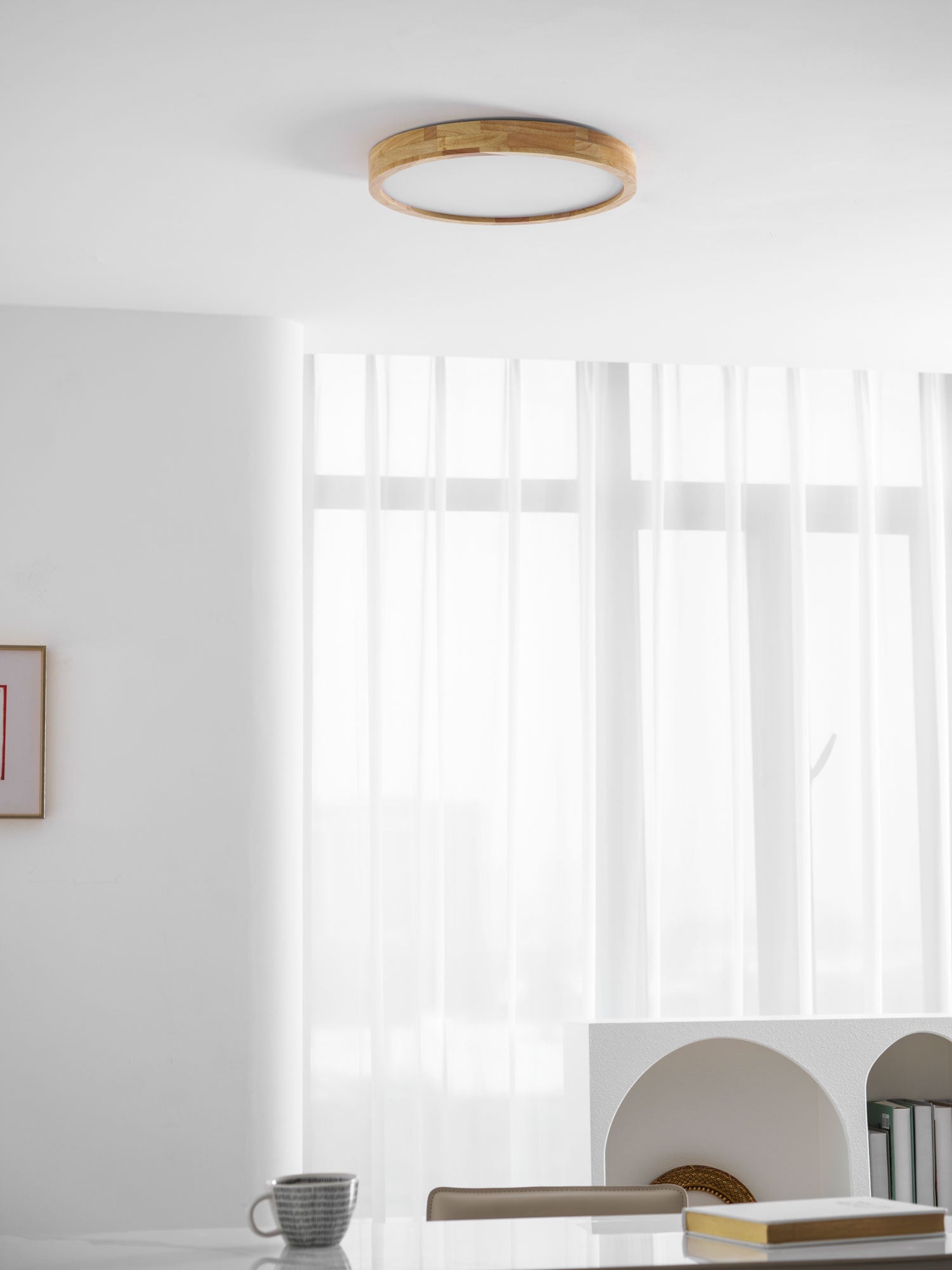 The Warm Geometry Ceiling Light