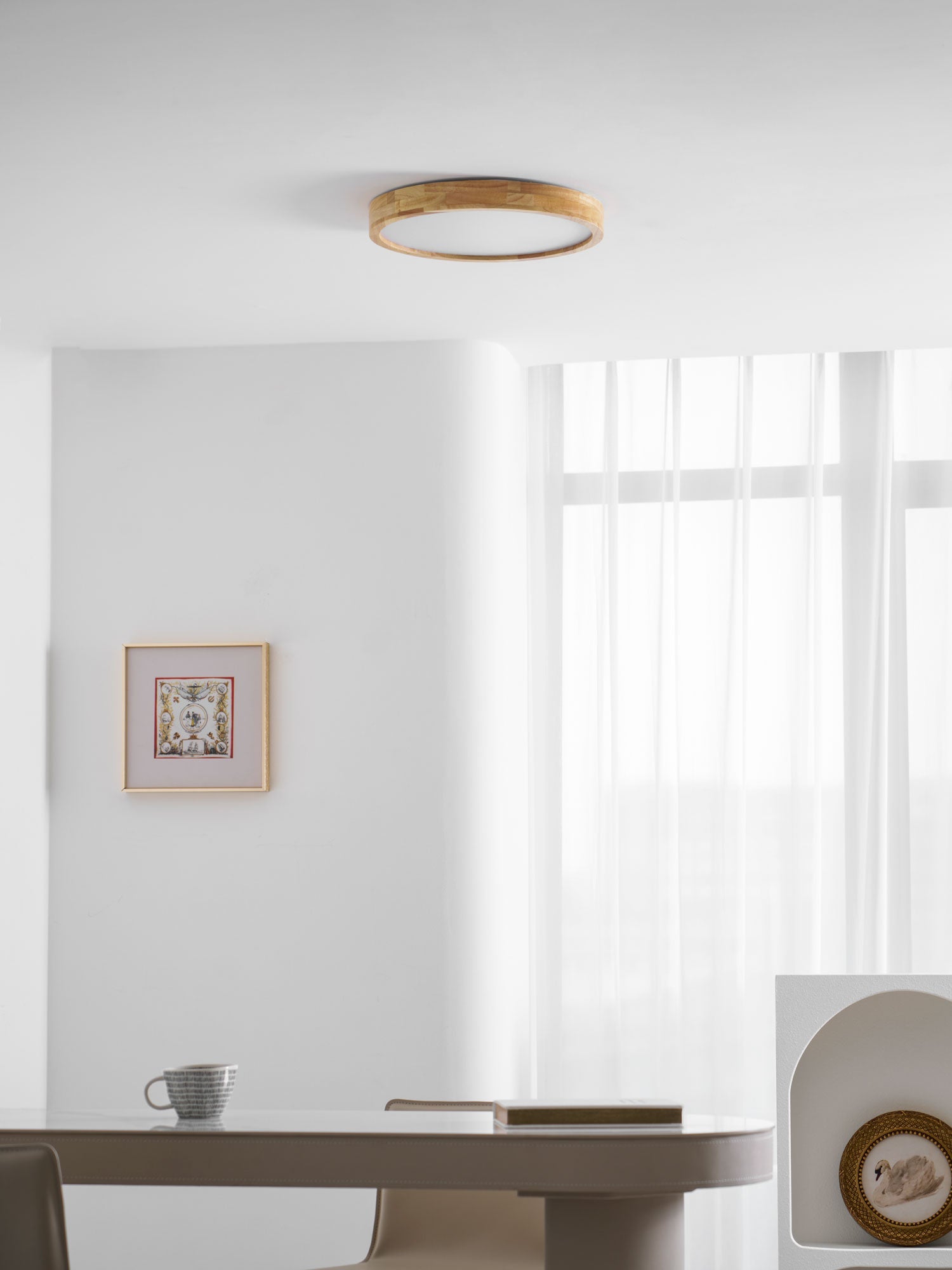 The Warm Geometry Ceiling Light