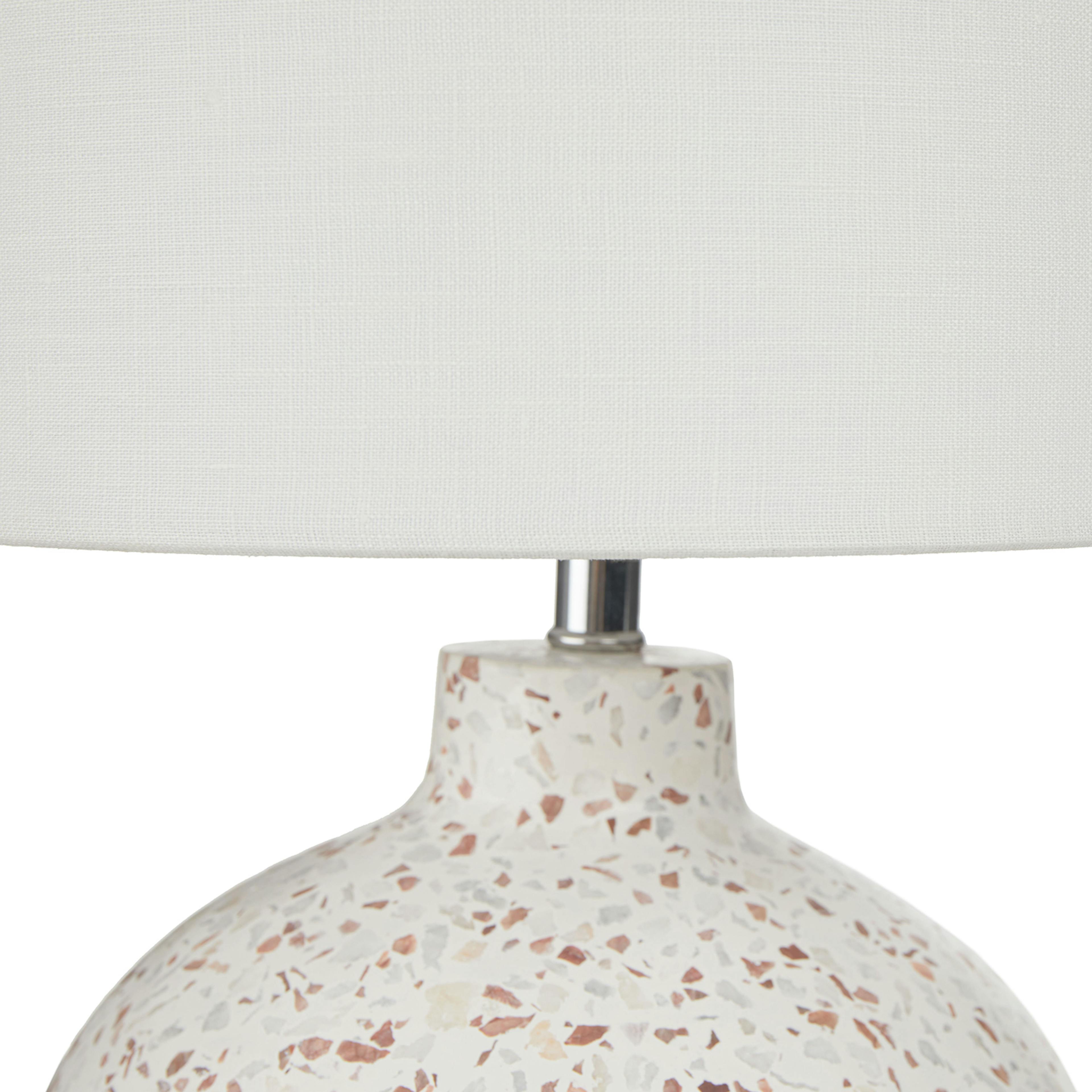 The Sculpted Terrazzo Table Lamp