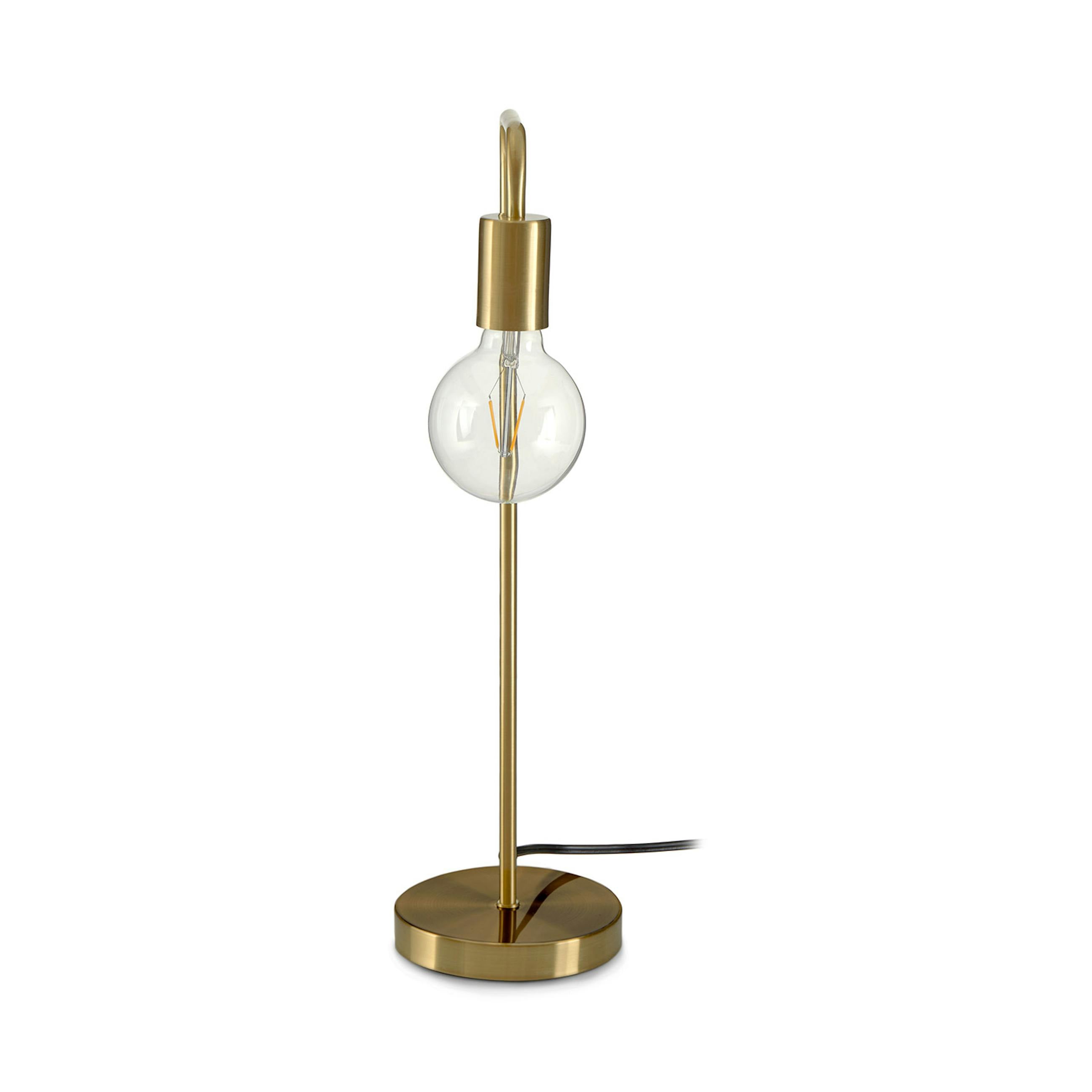 The Warm Glow Brass Lamp