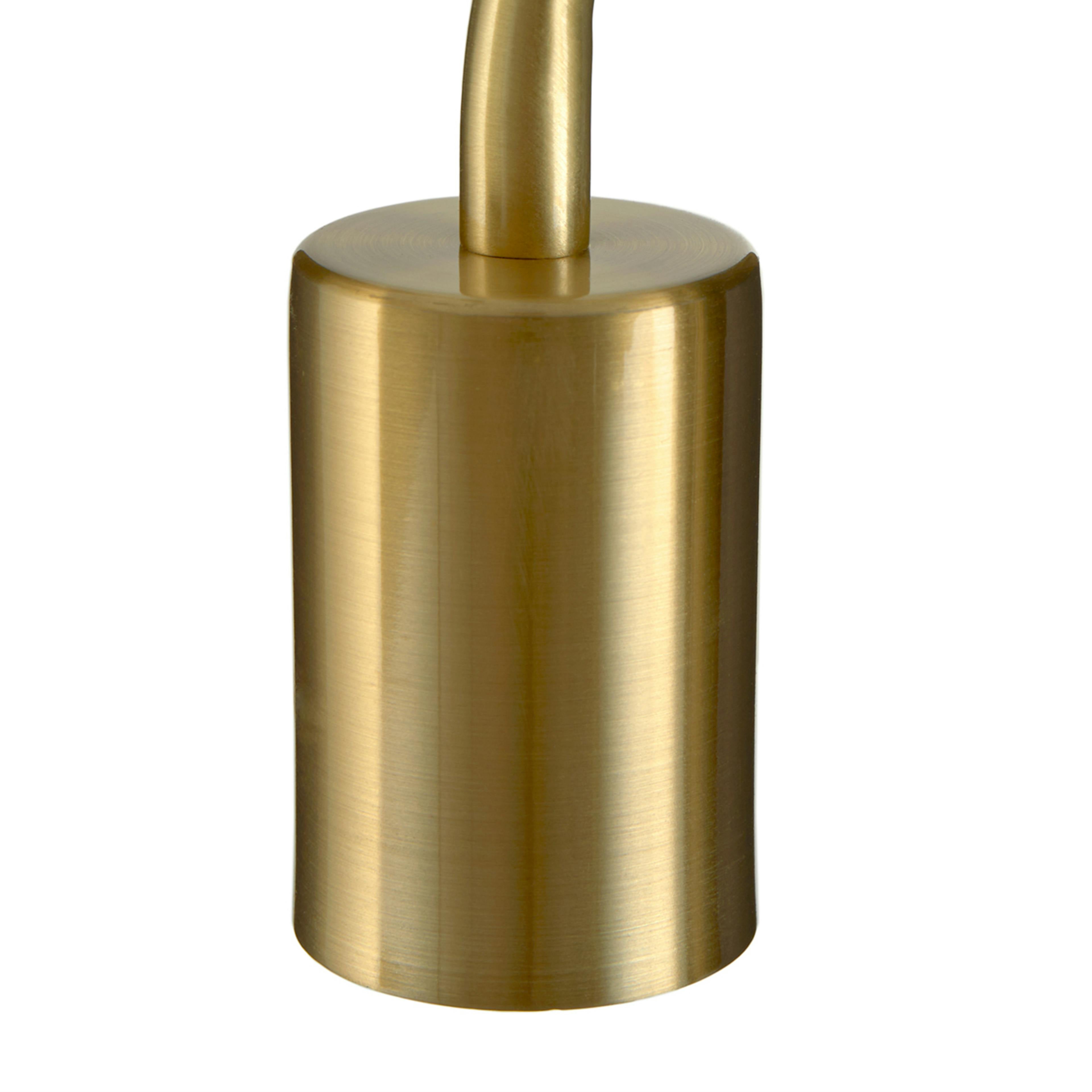 The Reading Corner Brass Floor Lamp