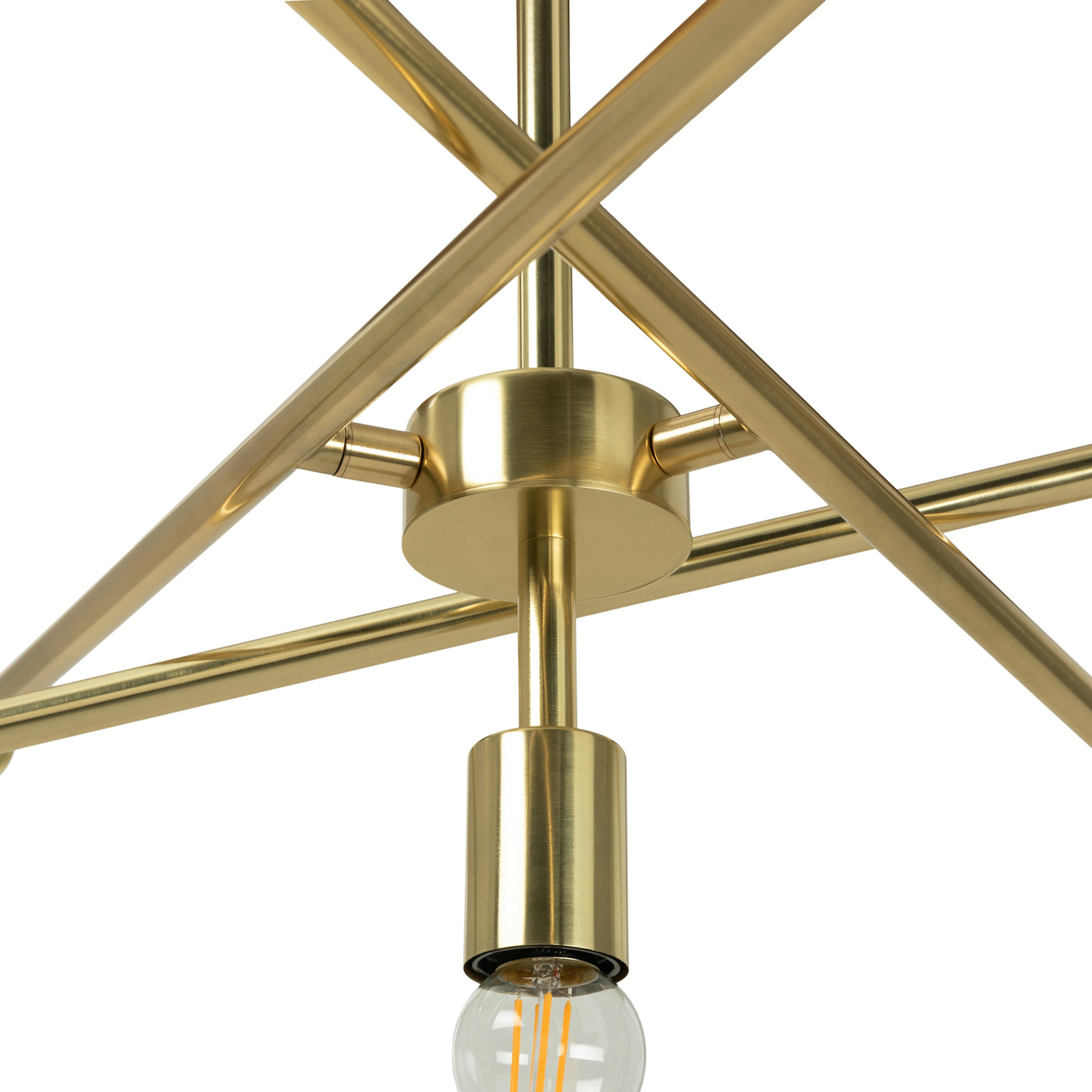 The Finished Room Brass Chandelier