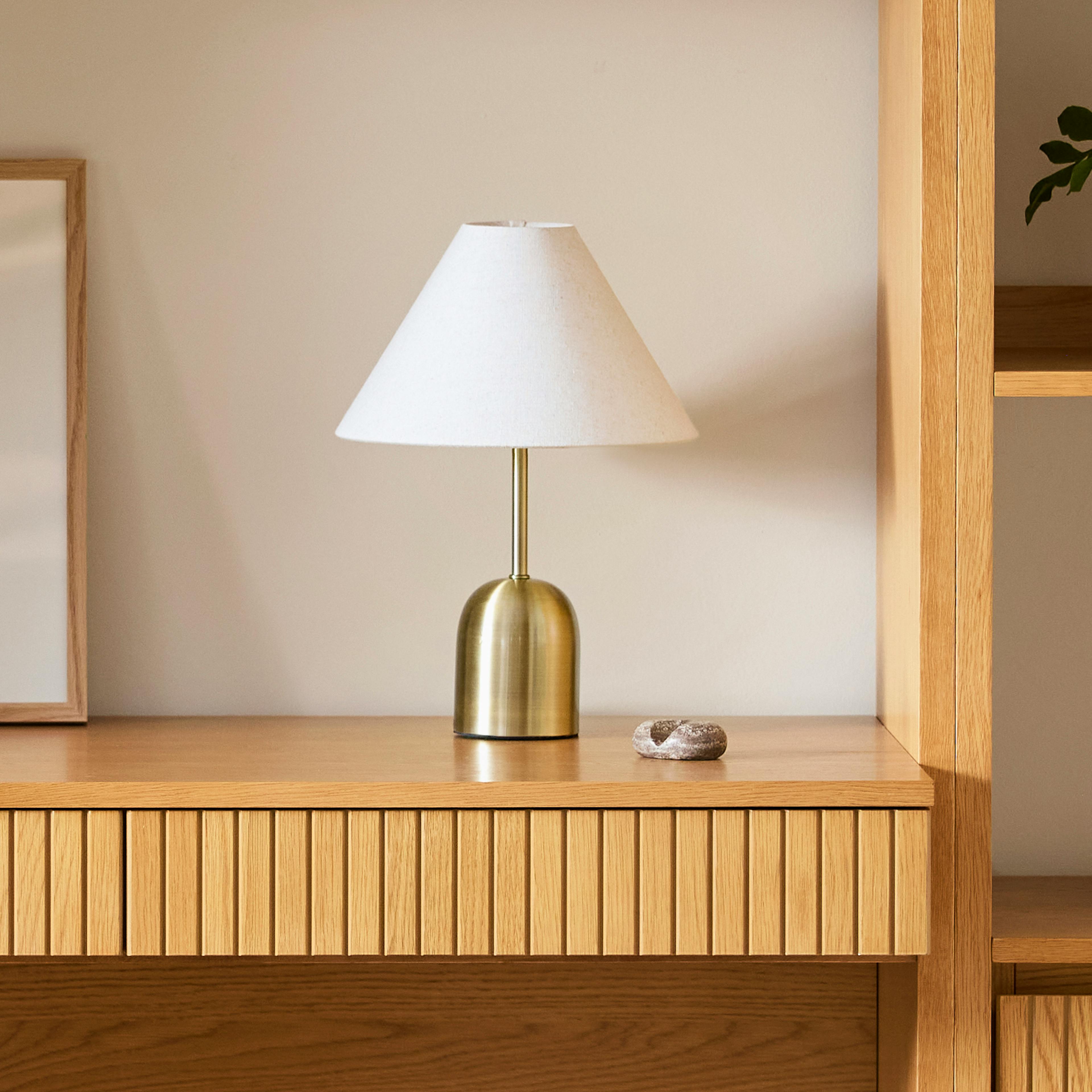 The Warm Glow Brass Table Lamp