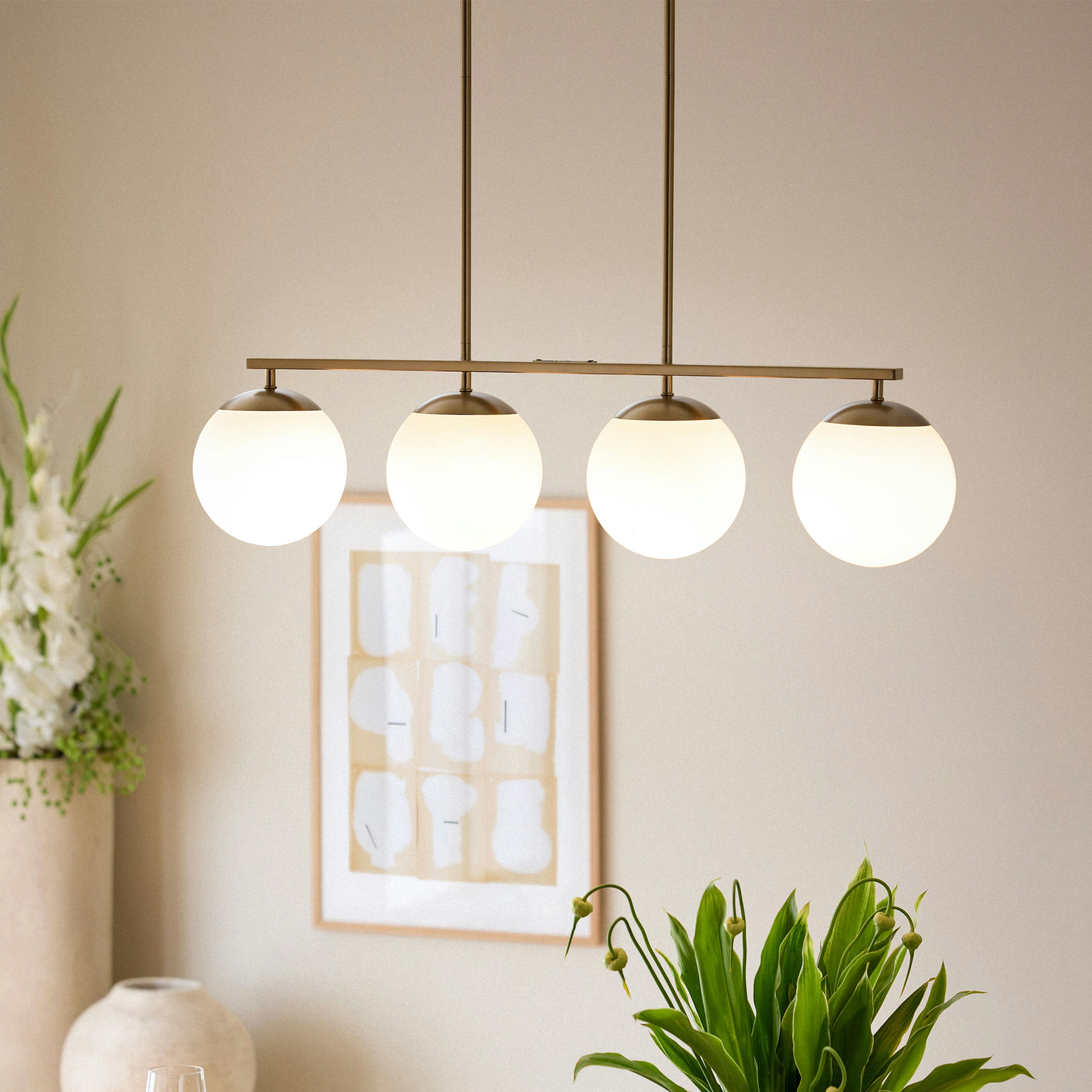 The Warm Glow Moon Chandelier