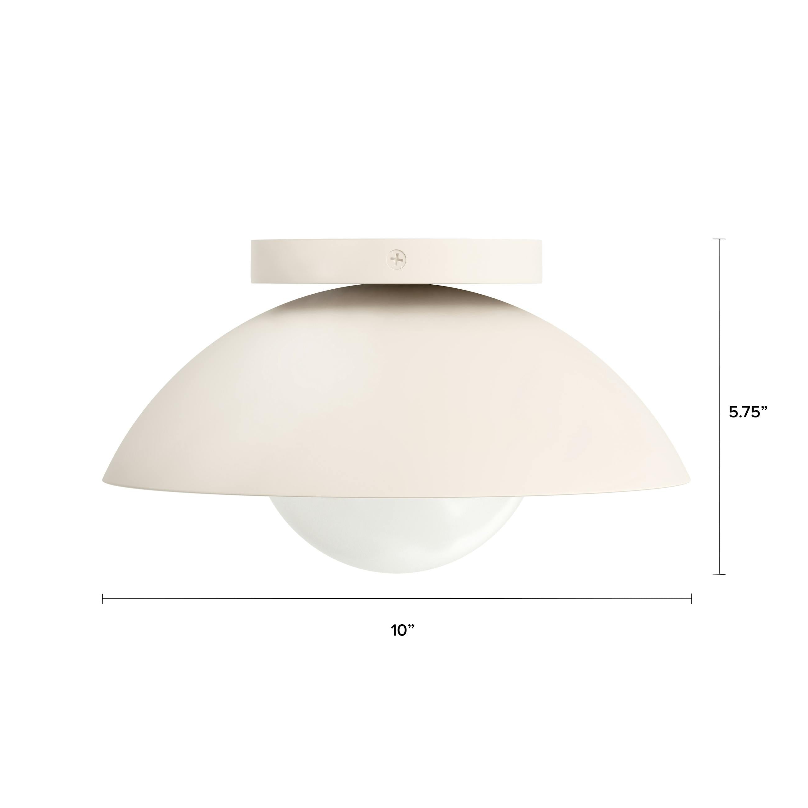 The Soft Glow Flushmount Light