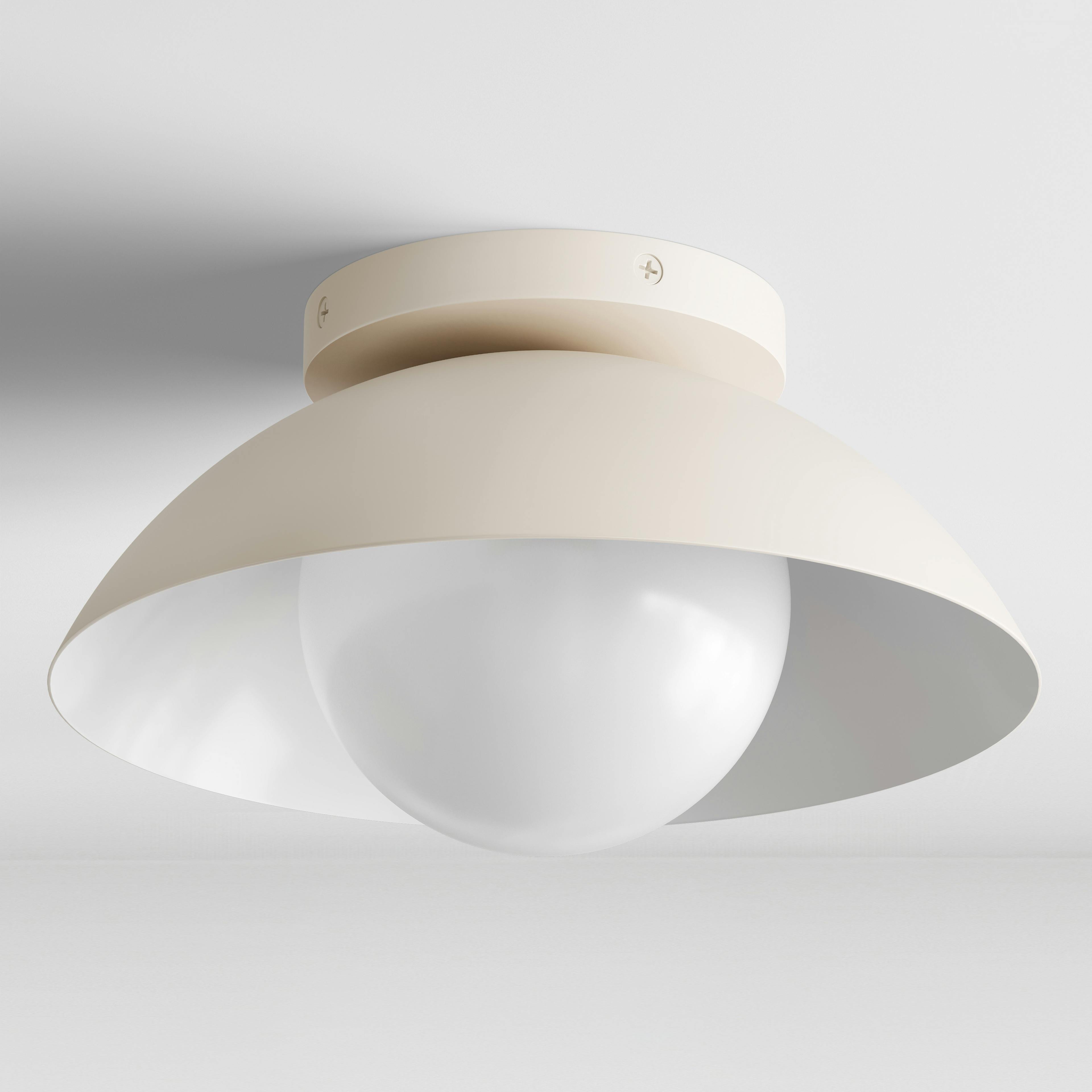 The Soft Glow Flushmount Light
