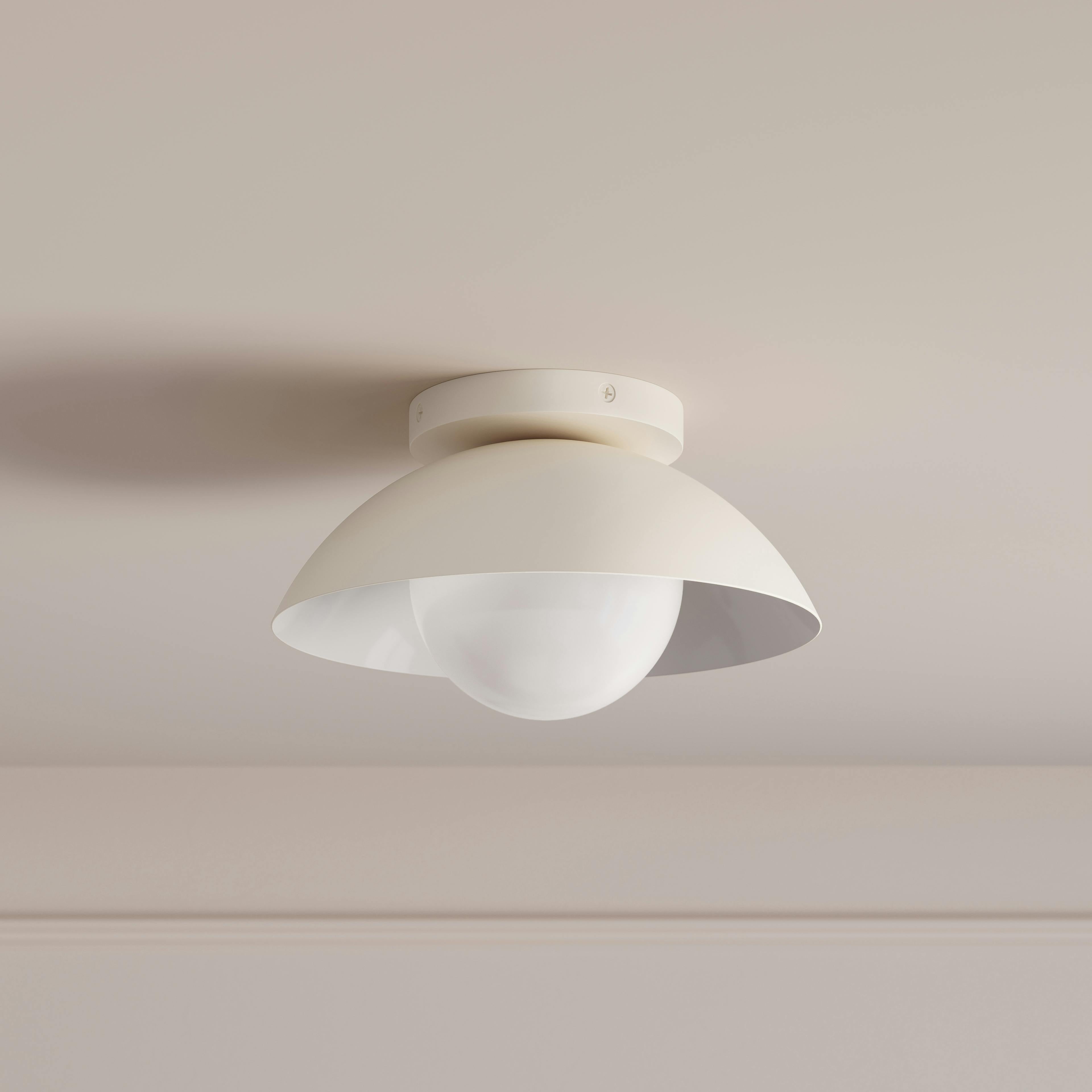 The Soft Glow Flushmount Light