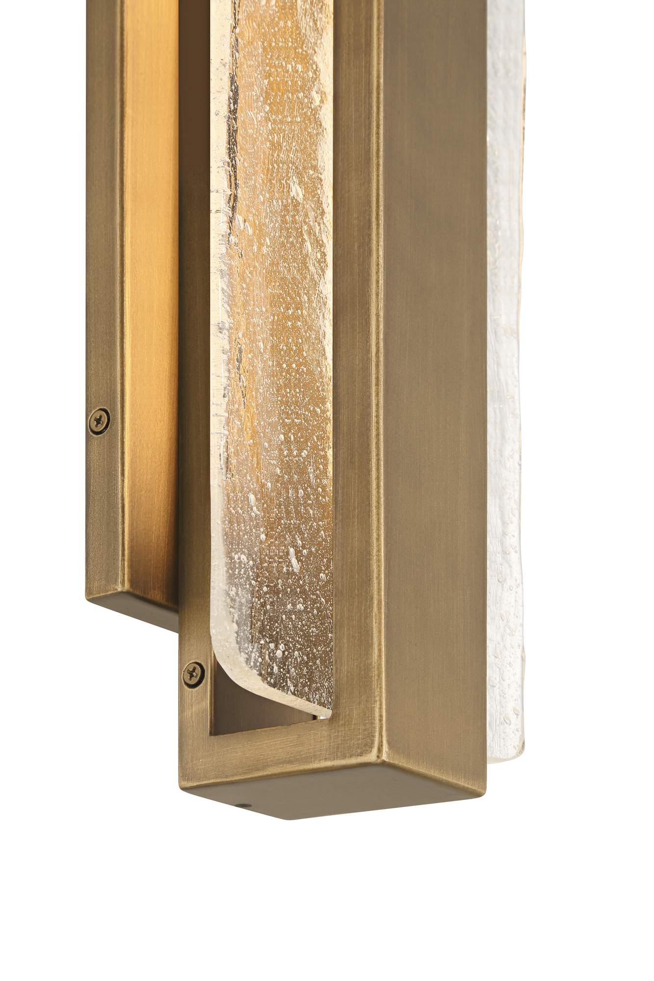 The Curb Appeal Brass Outdoor Light