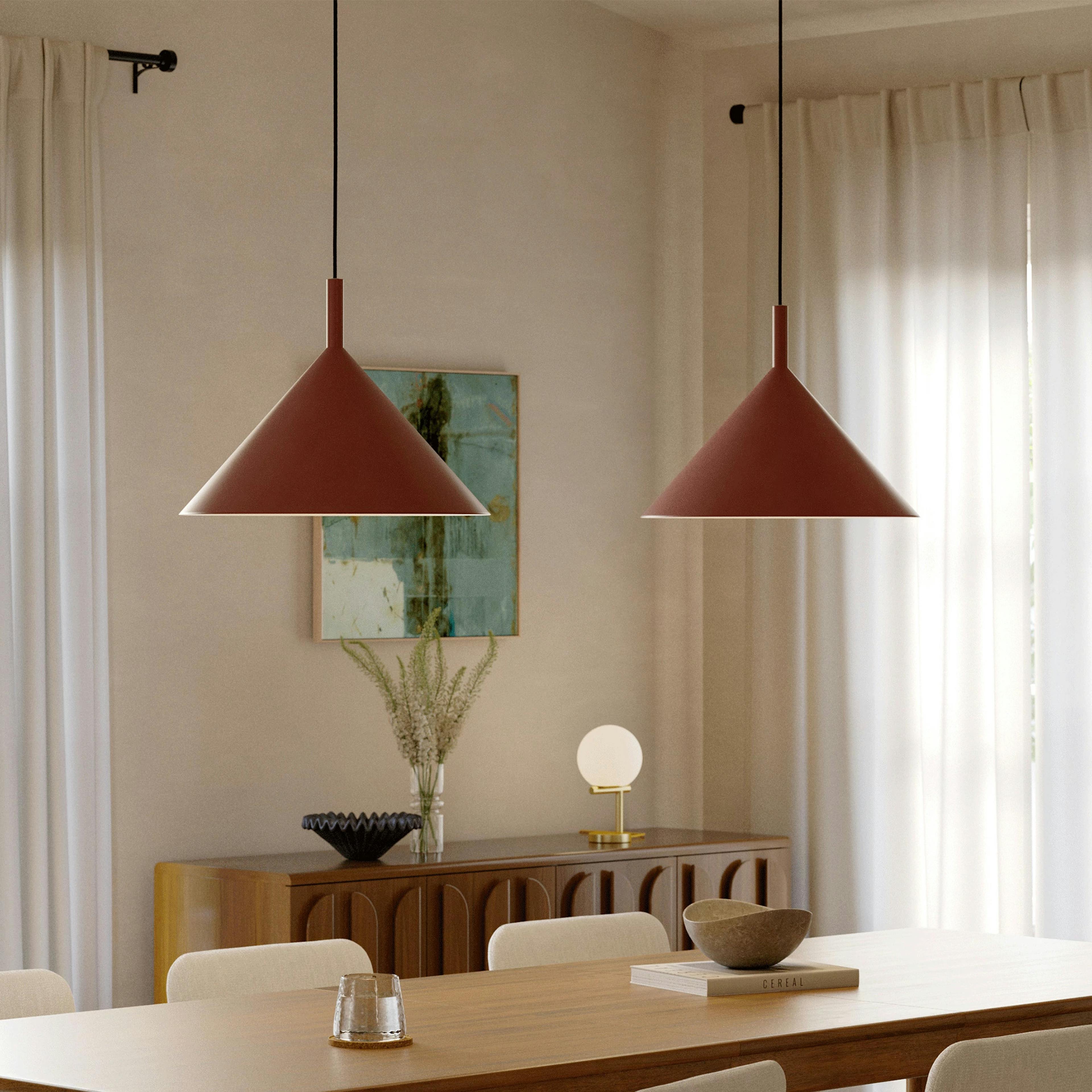 The Oxblood Dining Pendant