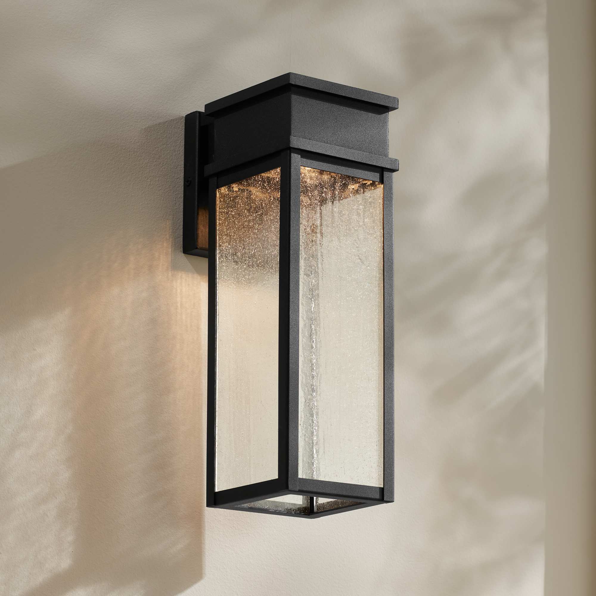 The Finished Exterior Outdoor Light Set