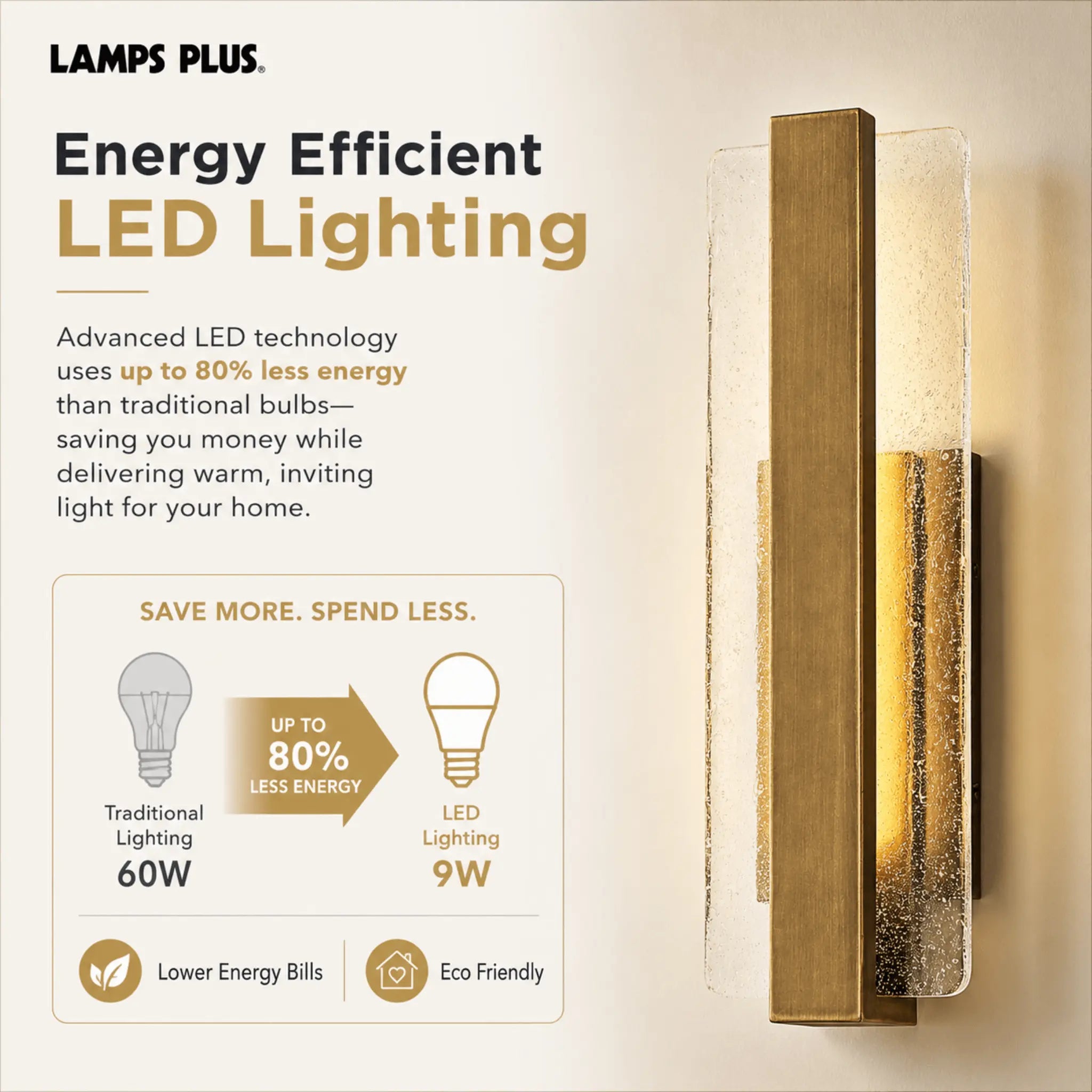 The Curb Appeal Brass Outdoor Light