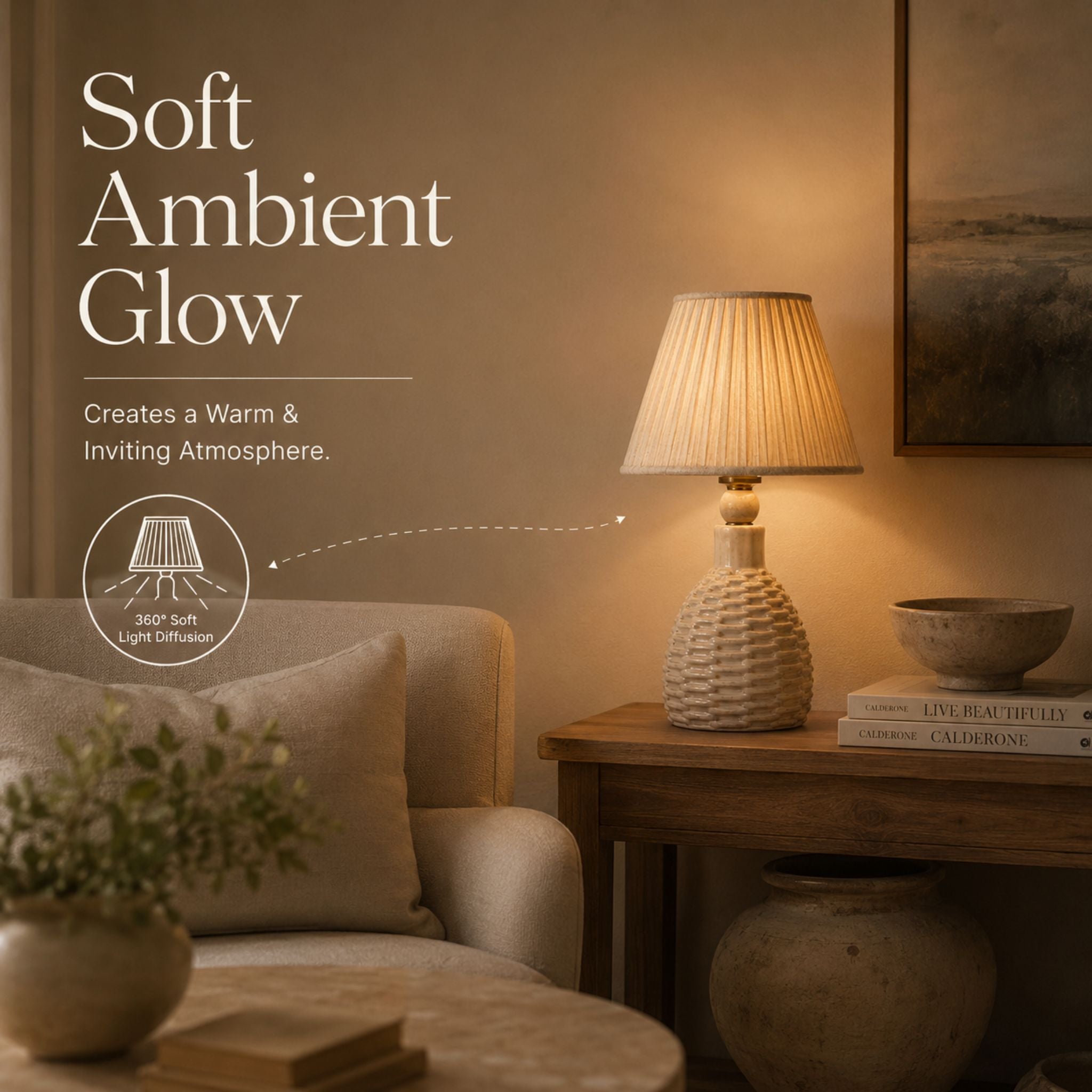 The Sandstone Table Lamp