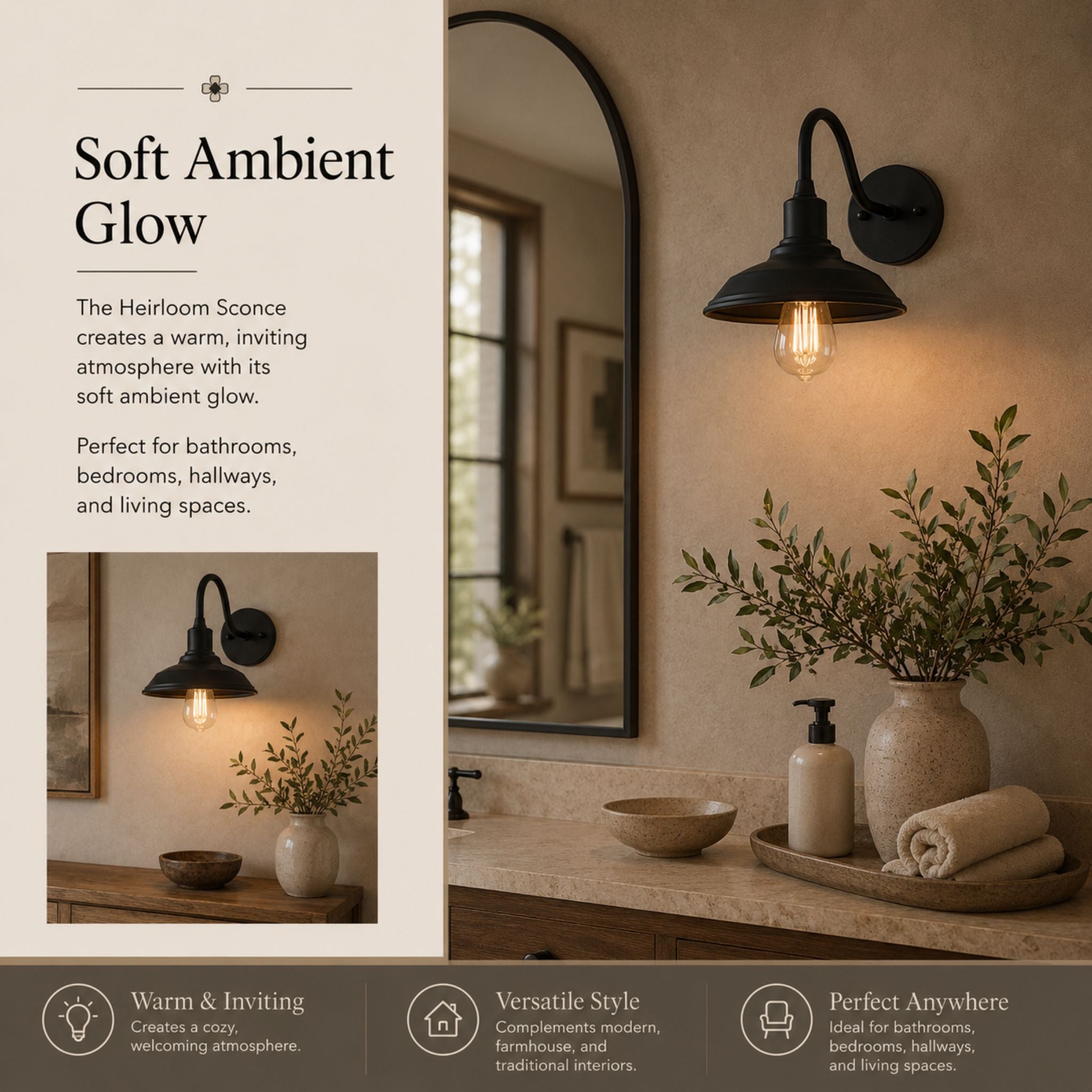 The Heirloom Wall Sconce