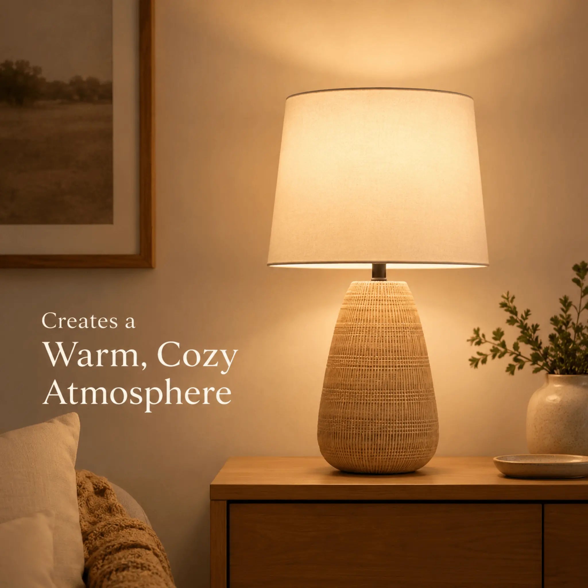 The Quiet Glow Ceramic Table Lamp