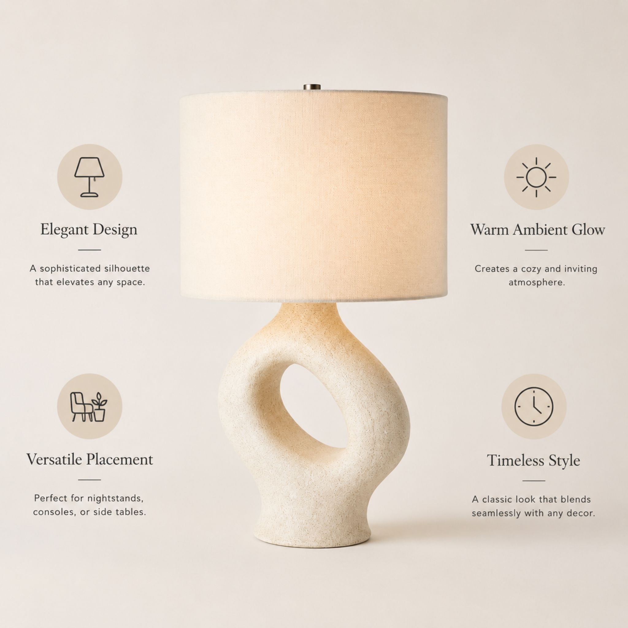 The Calm Haven Table Lamp