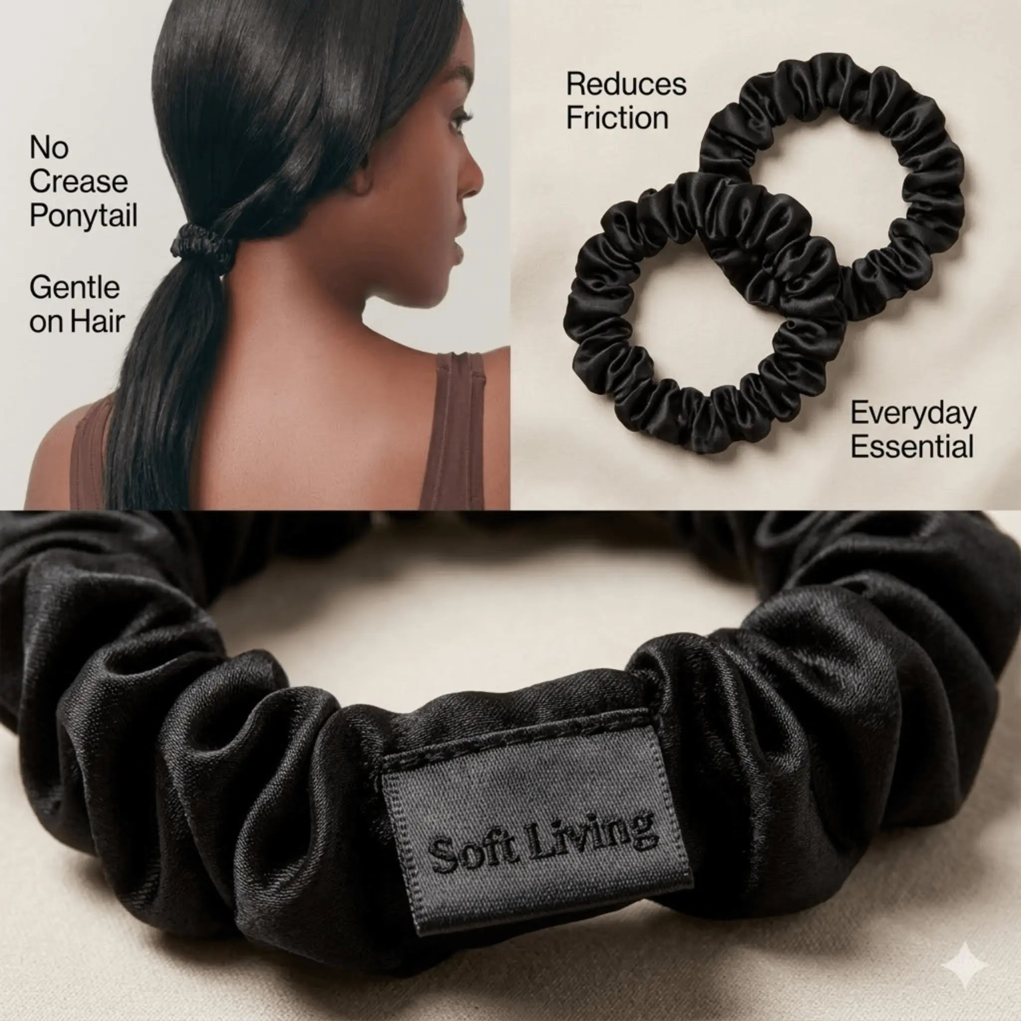The Everyday Silk Hair Scrunchie Set