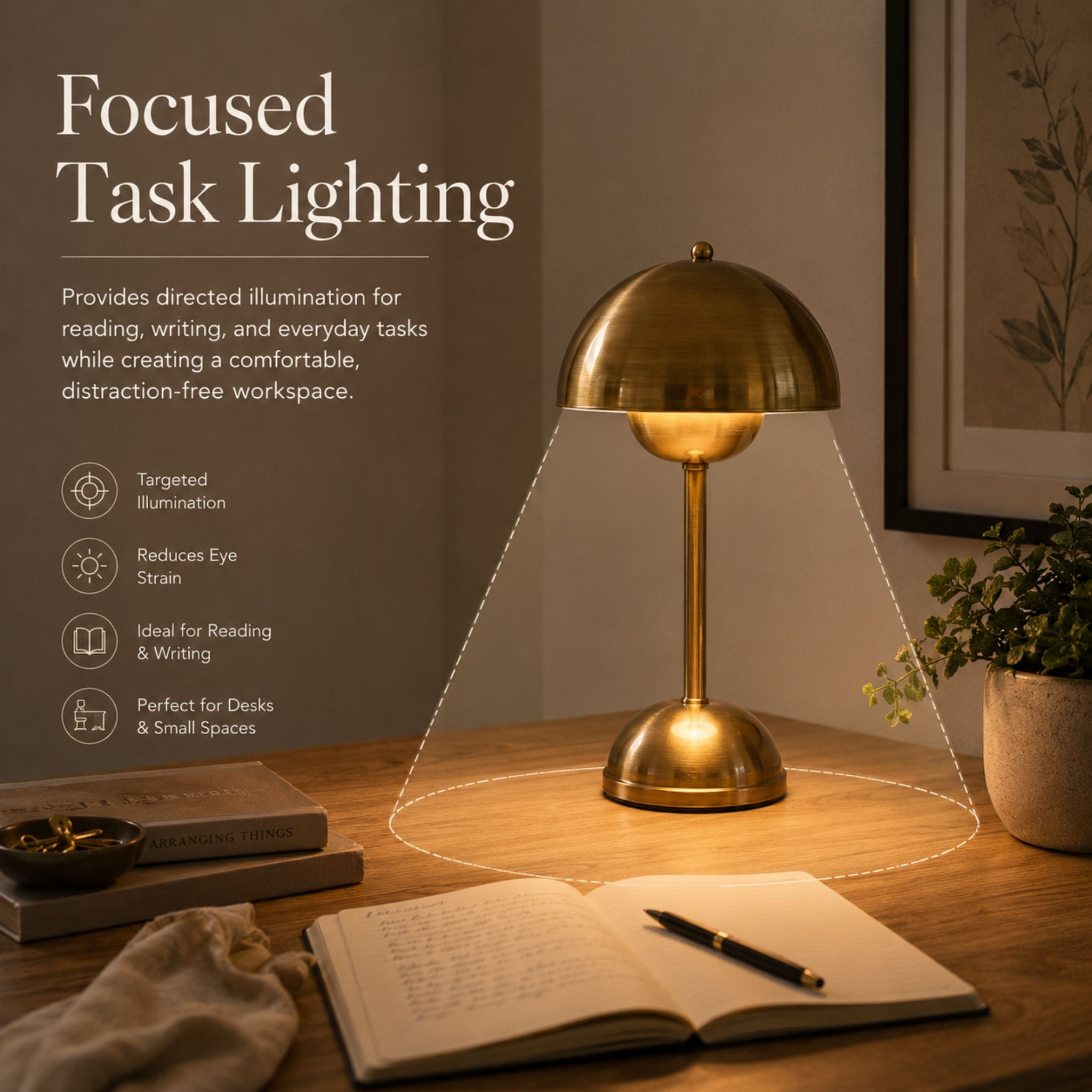 The Halo Dome Table Lamp