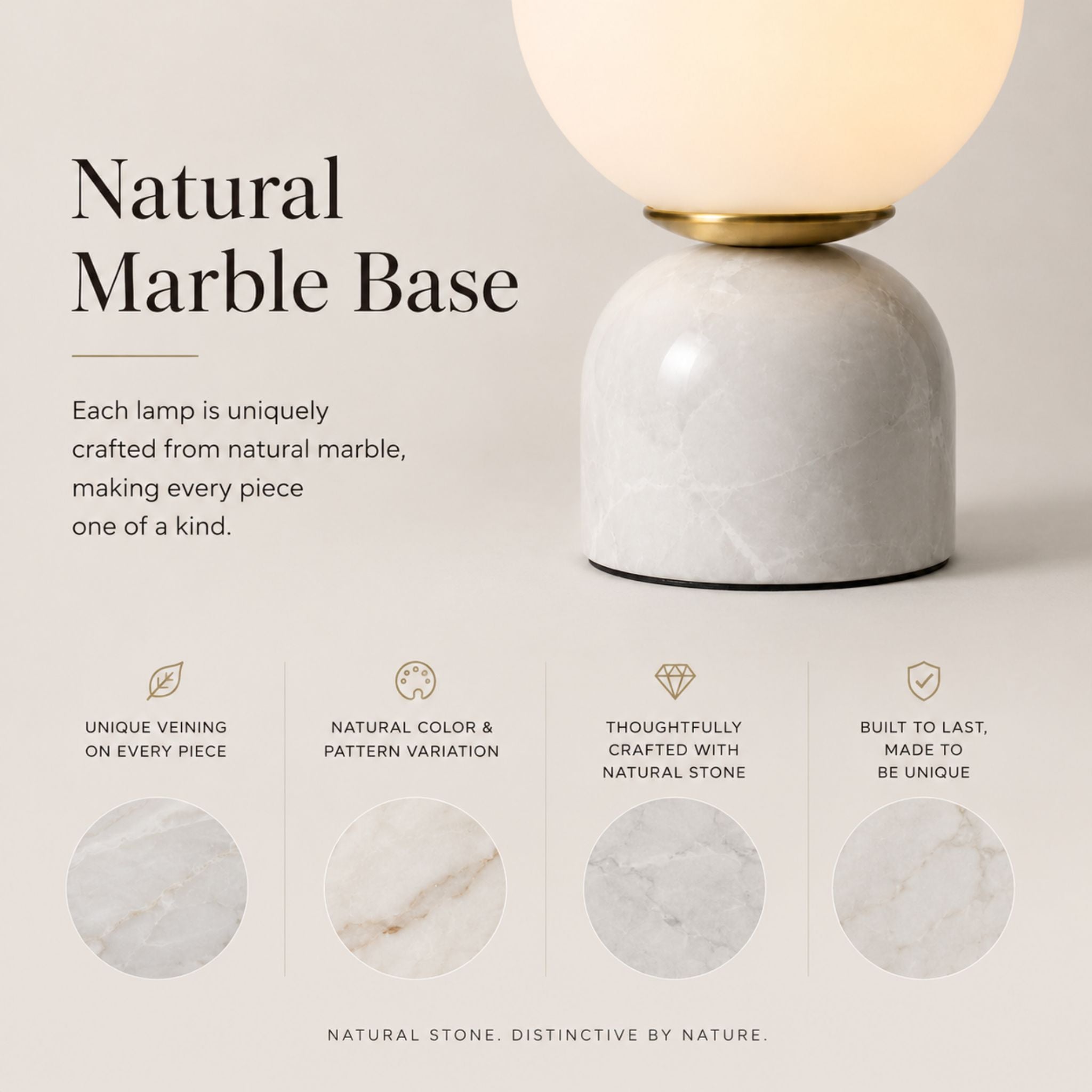 The Stone Glow Table Lamp