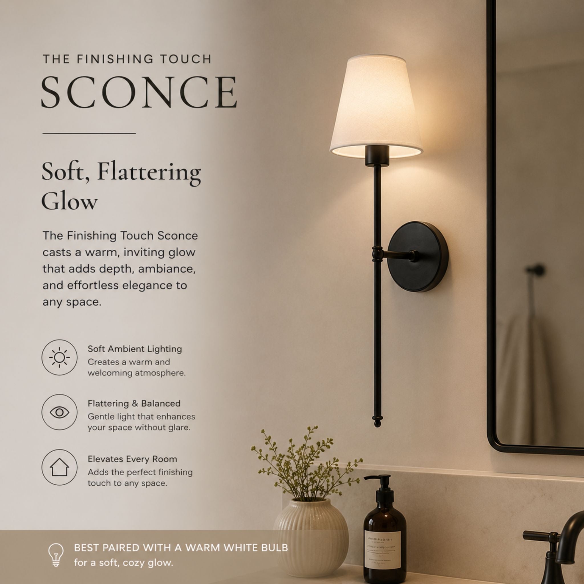 The Finishing Touch Sconce
